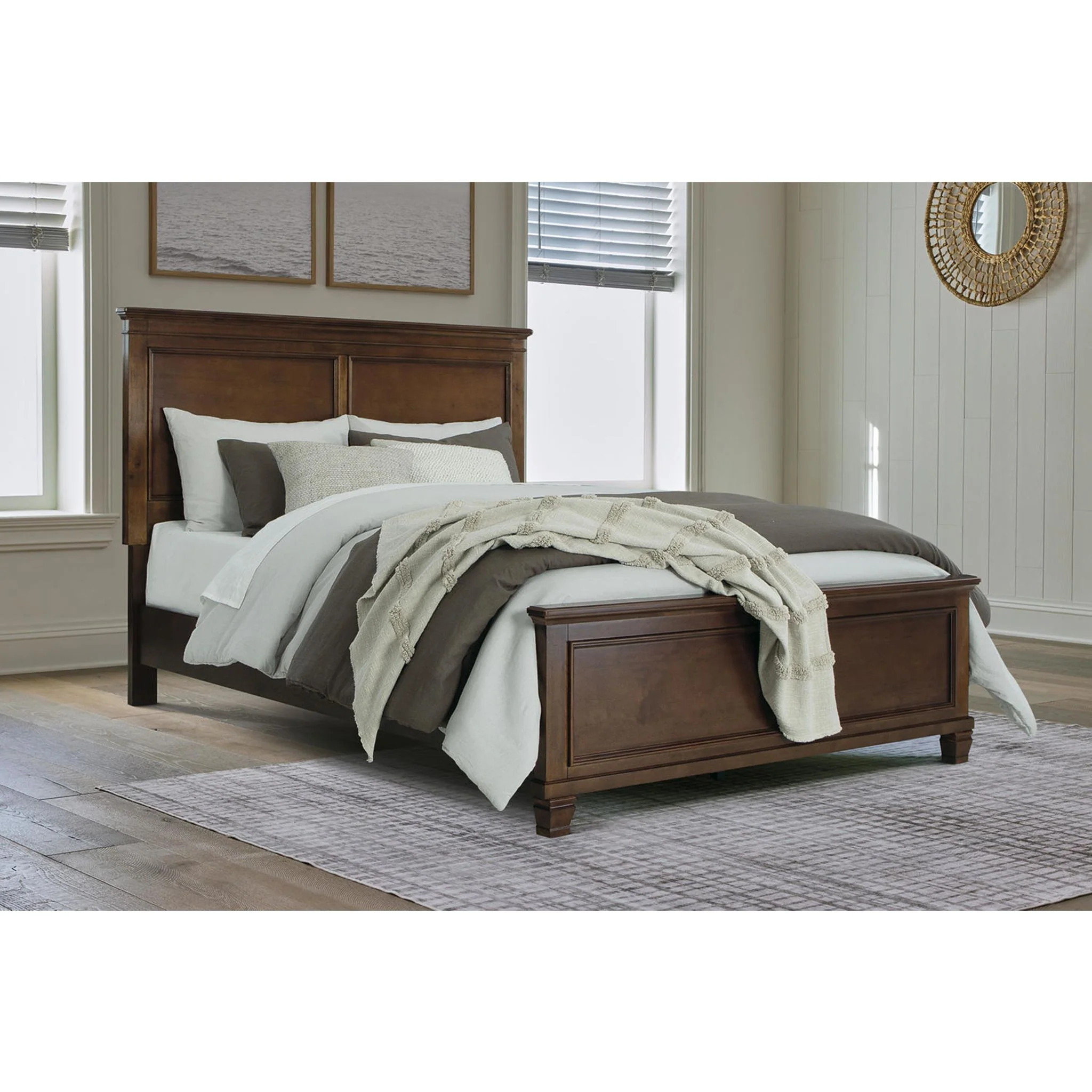 Danabrin Panel Bed - Brown - Image 57