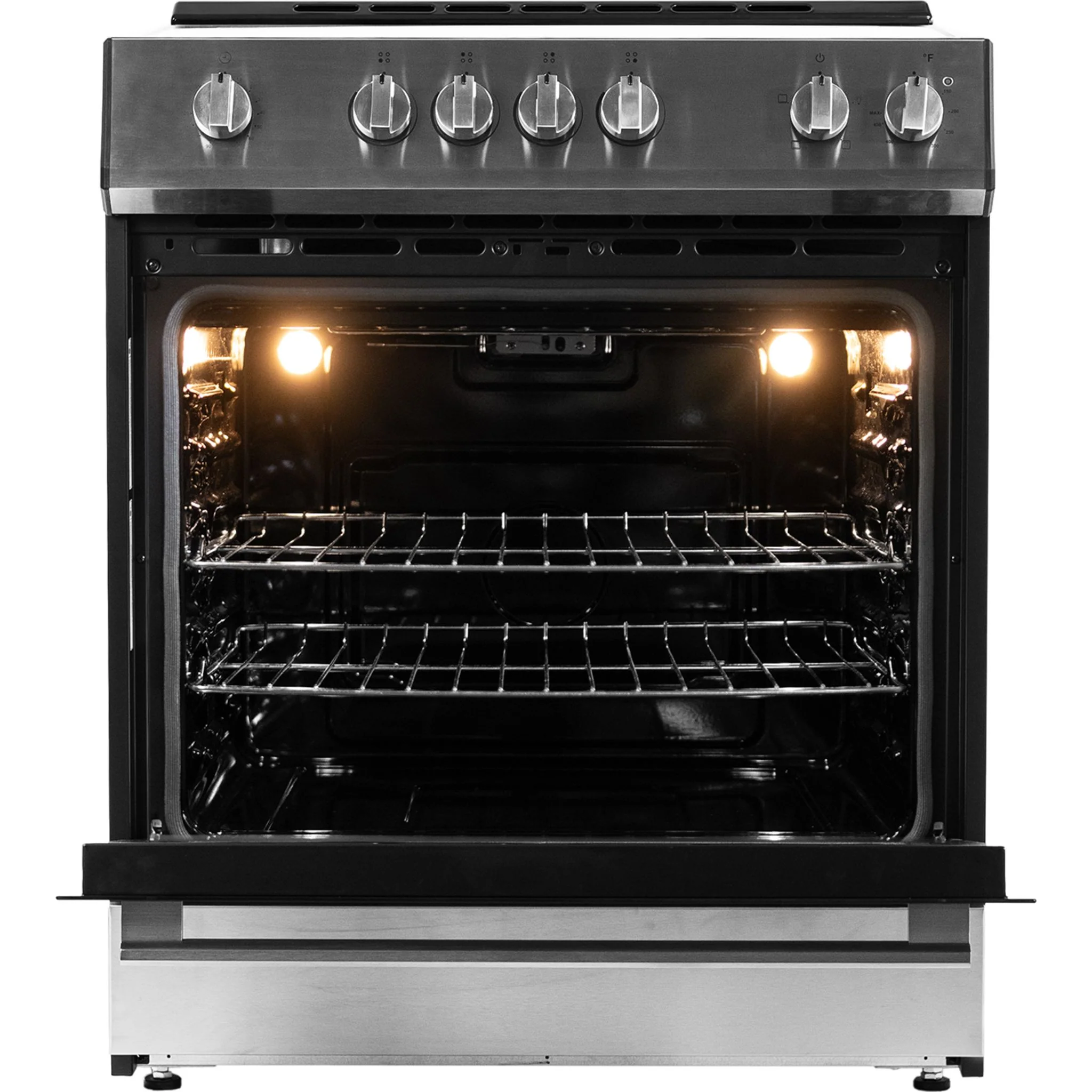 Danby 30” Slide in Smooth Top Electric Range with Knob Controls in  -Stainless Steel (DRRM300BSSC) - Image 10