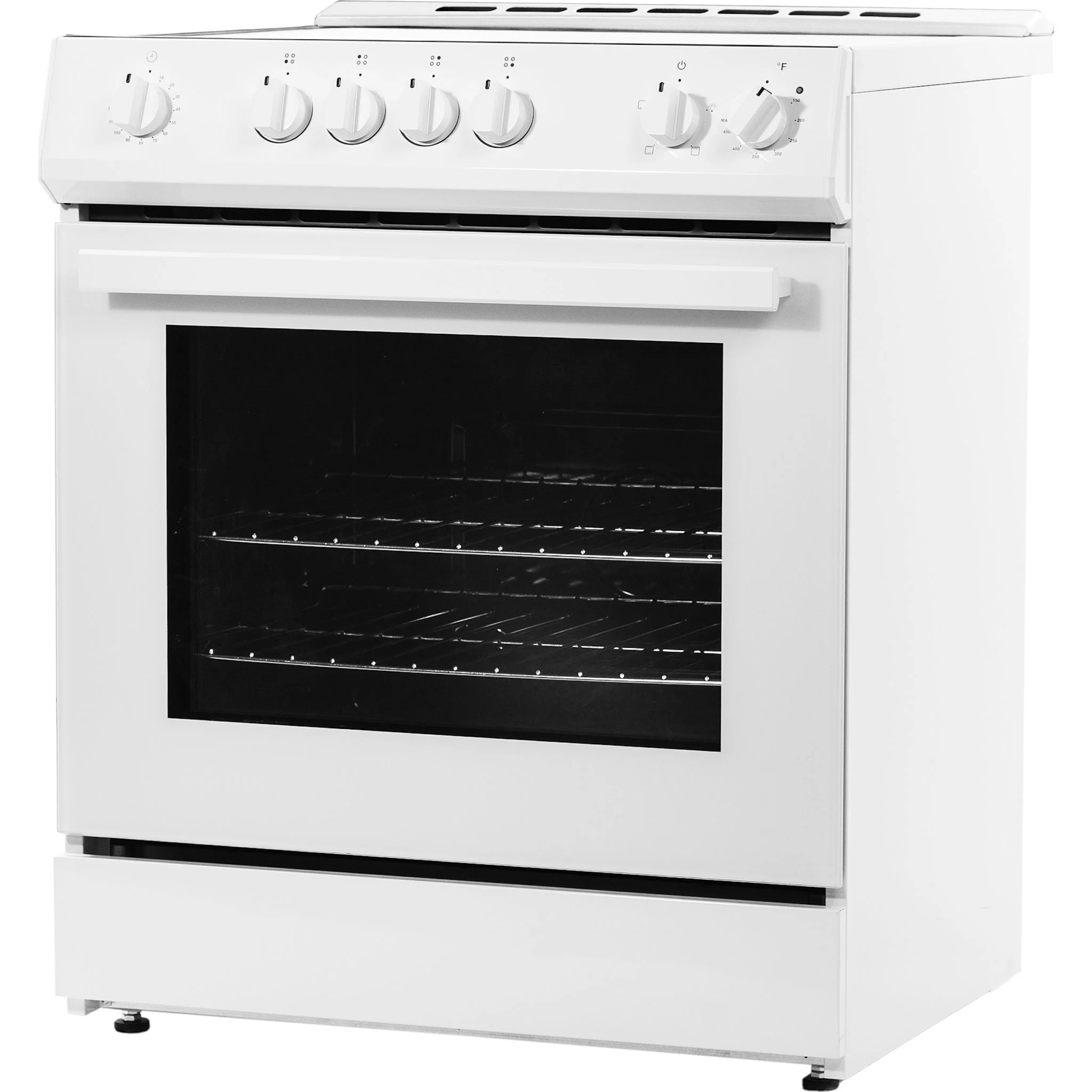 Danby 30” Slide in Smooth Top Electric Range with Knob Controls -White (DRRM300WC) - Image 4