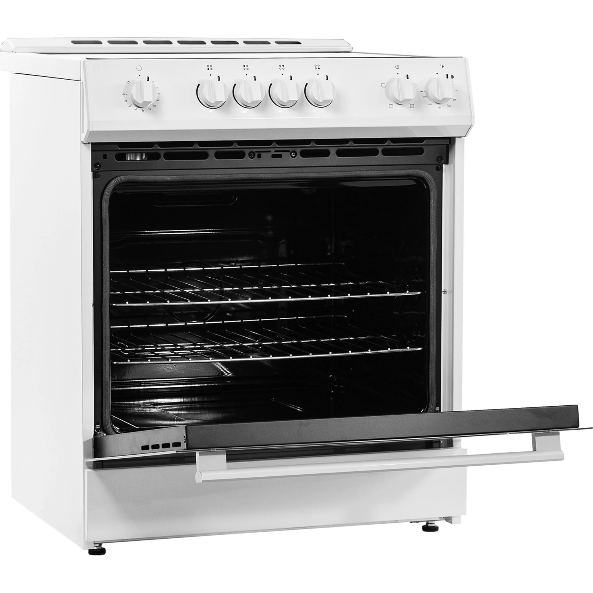 Danby 30” Slide in Smooth Top Electric Range with Knob Controls -White (DRRM300WC) - Image 5