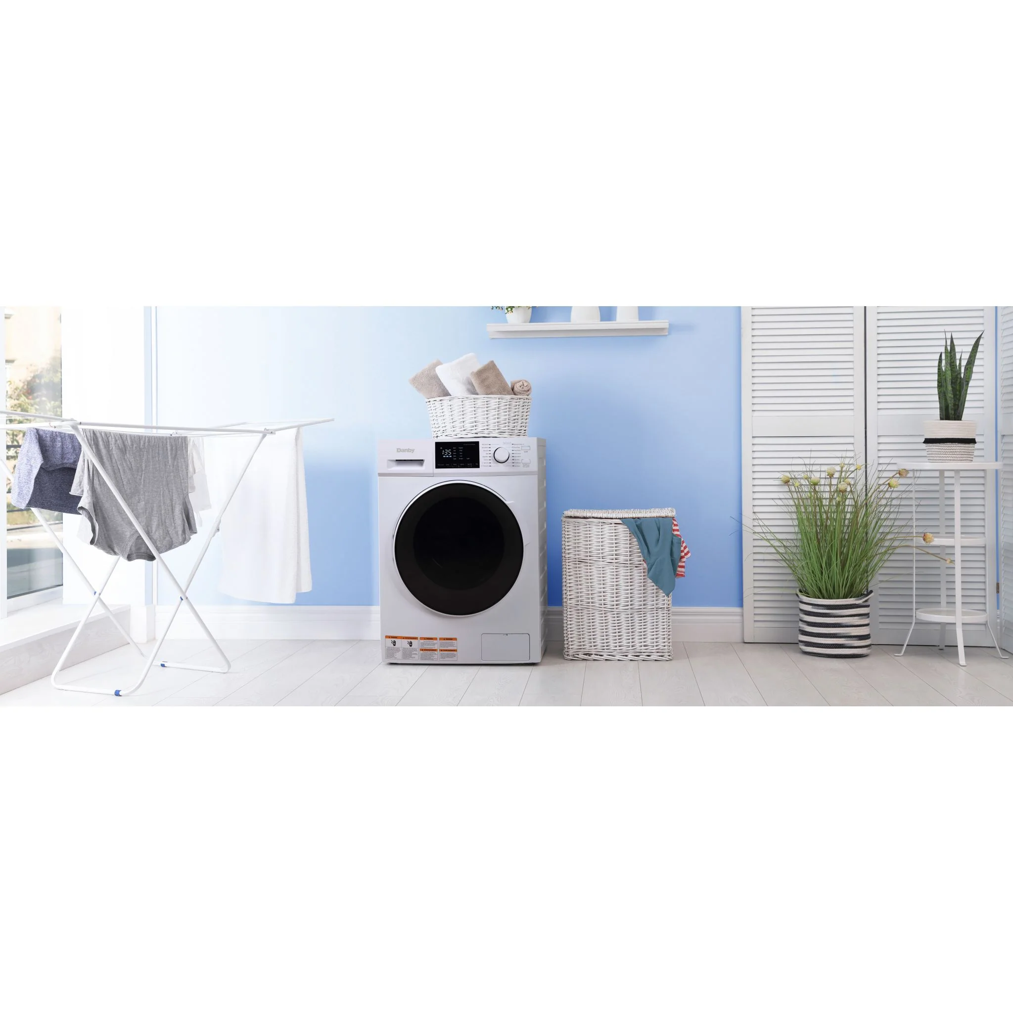 Danby 2.7 cu. ft. All-In-One Ventless Washer/Dryer  -White (DWM120WDB-3) - Image 5