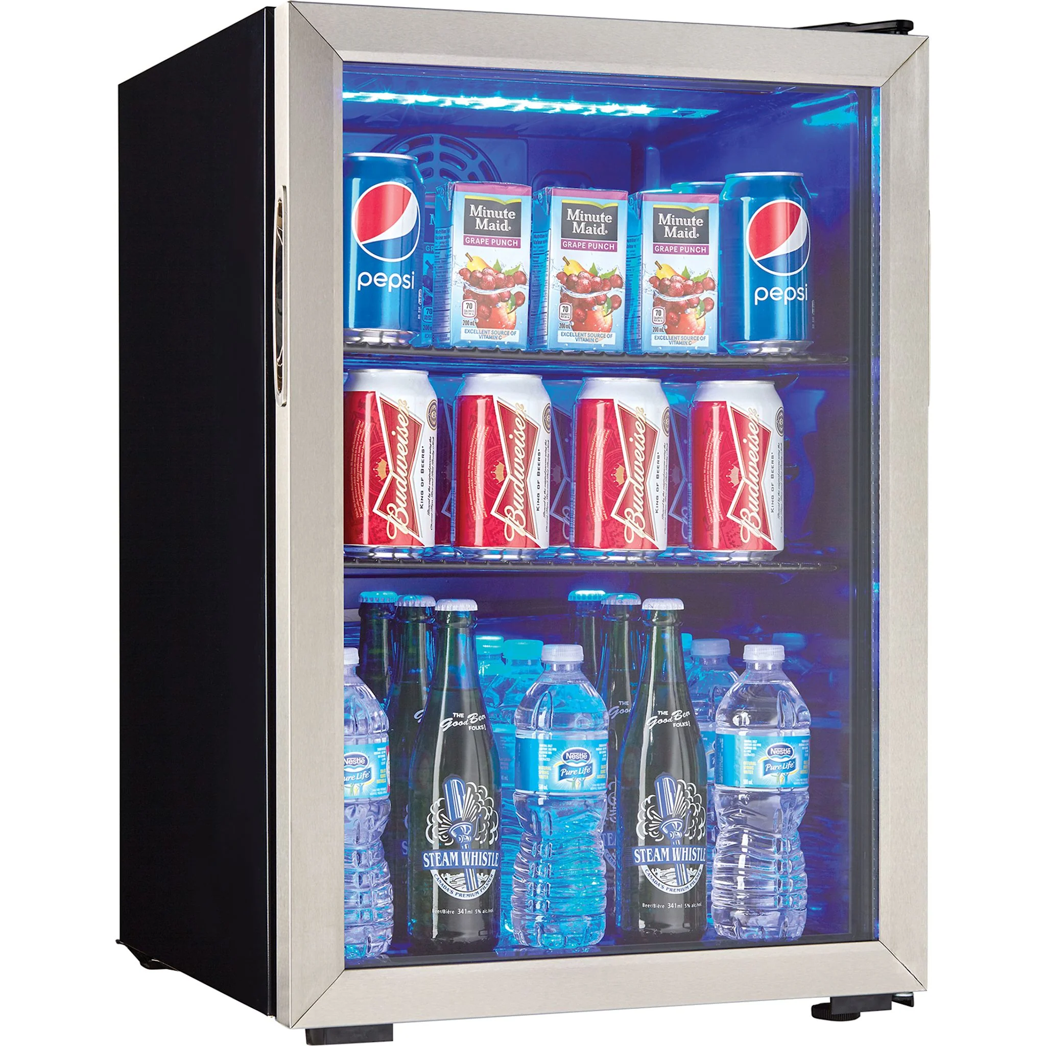 Danby 2.6 cu. ft. Free-Standing Beverage Center -Stainless Steel (DBC026A1BSSDB) - Image 5