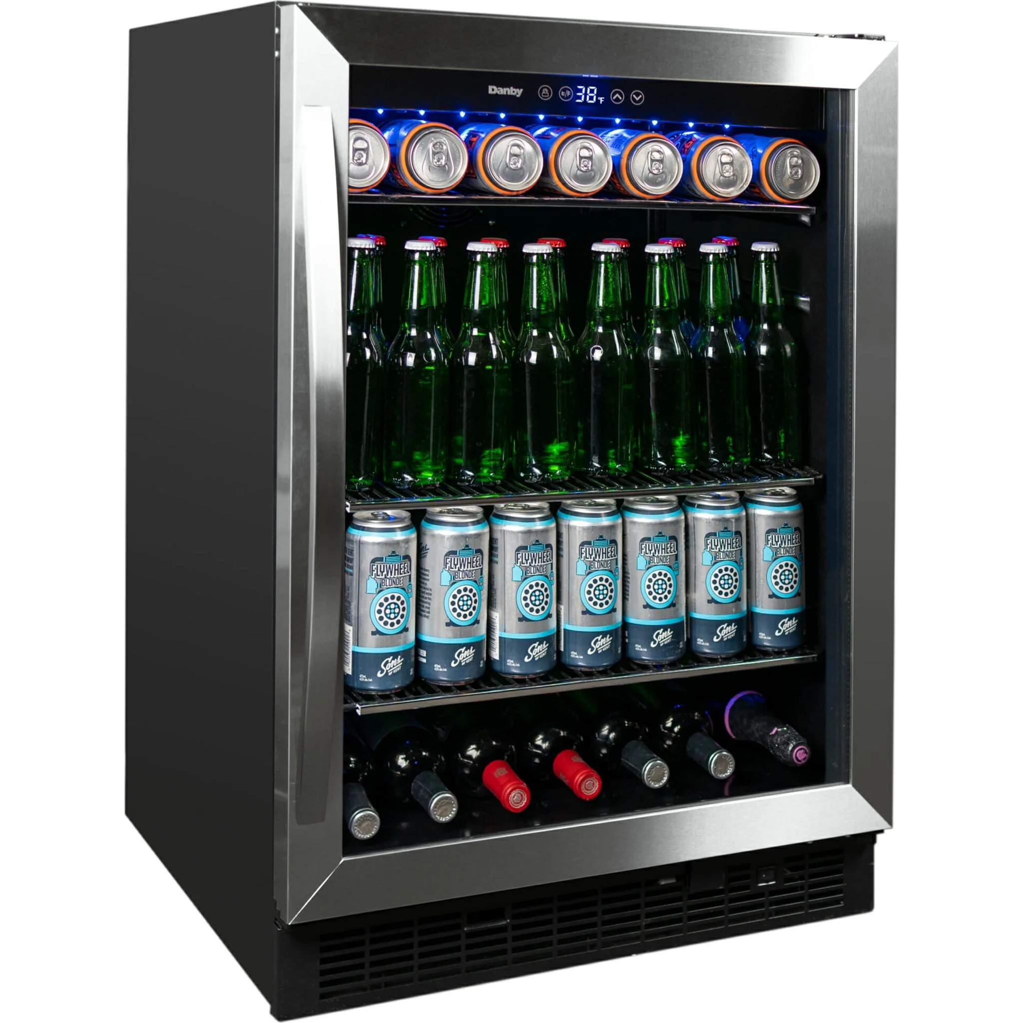 Danby 5.7 cu. ft. Built-In Beverage Center  -Stainless Steel (DBC057A1BSS) - Image 8