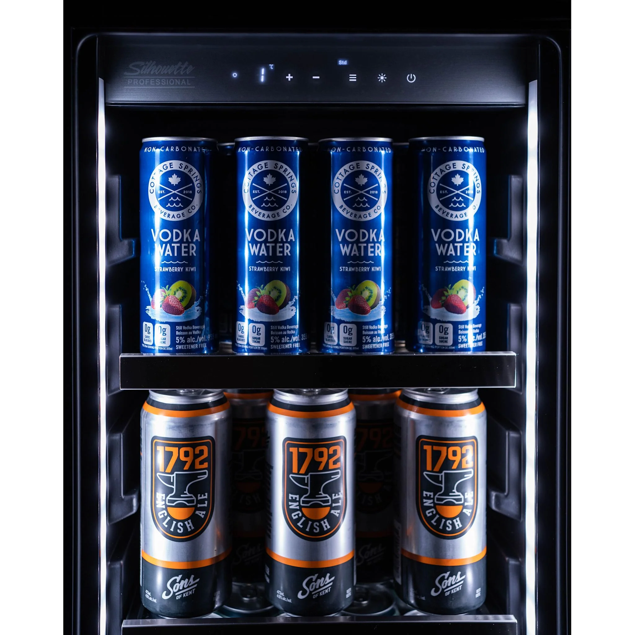 Silhouette – 15? Built-in Beverage Center -Stainless Steel (SPRBC031D1SS) - Image 7