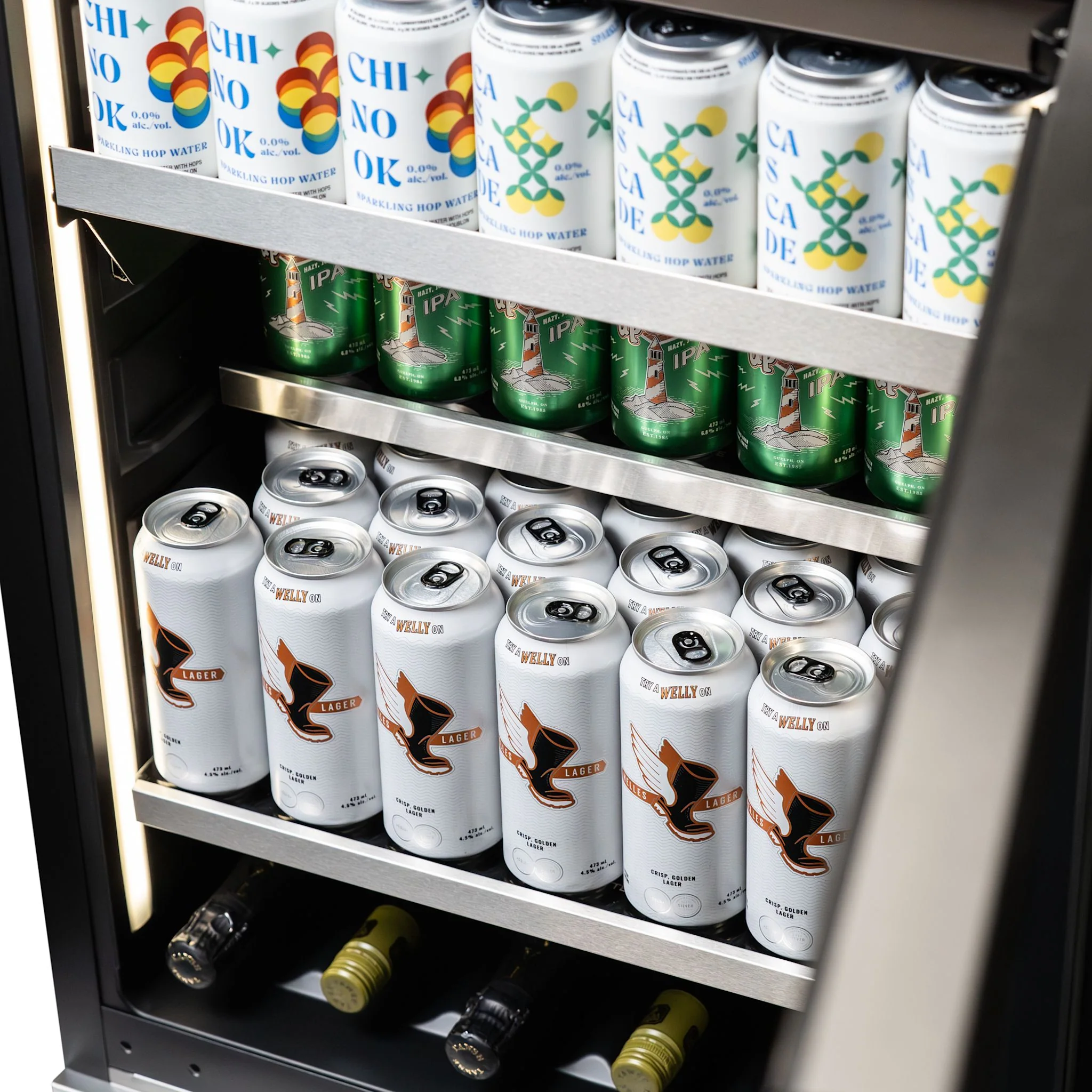 Silhouette Pro Gen 3 – 24? Built-in Beverage Center Panel-Ready -Stainless Steel (SPRBC052D3SS-P) - Image 10
