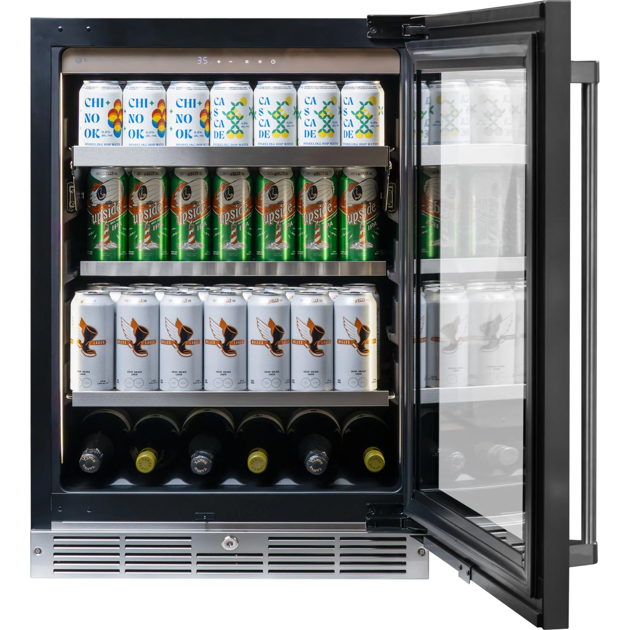 Silhouette Pro Gen 3 – 24? Built-in Beverage Center  -Stainless Steel (SPRBC052D3SS) - Image 2