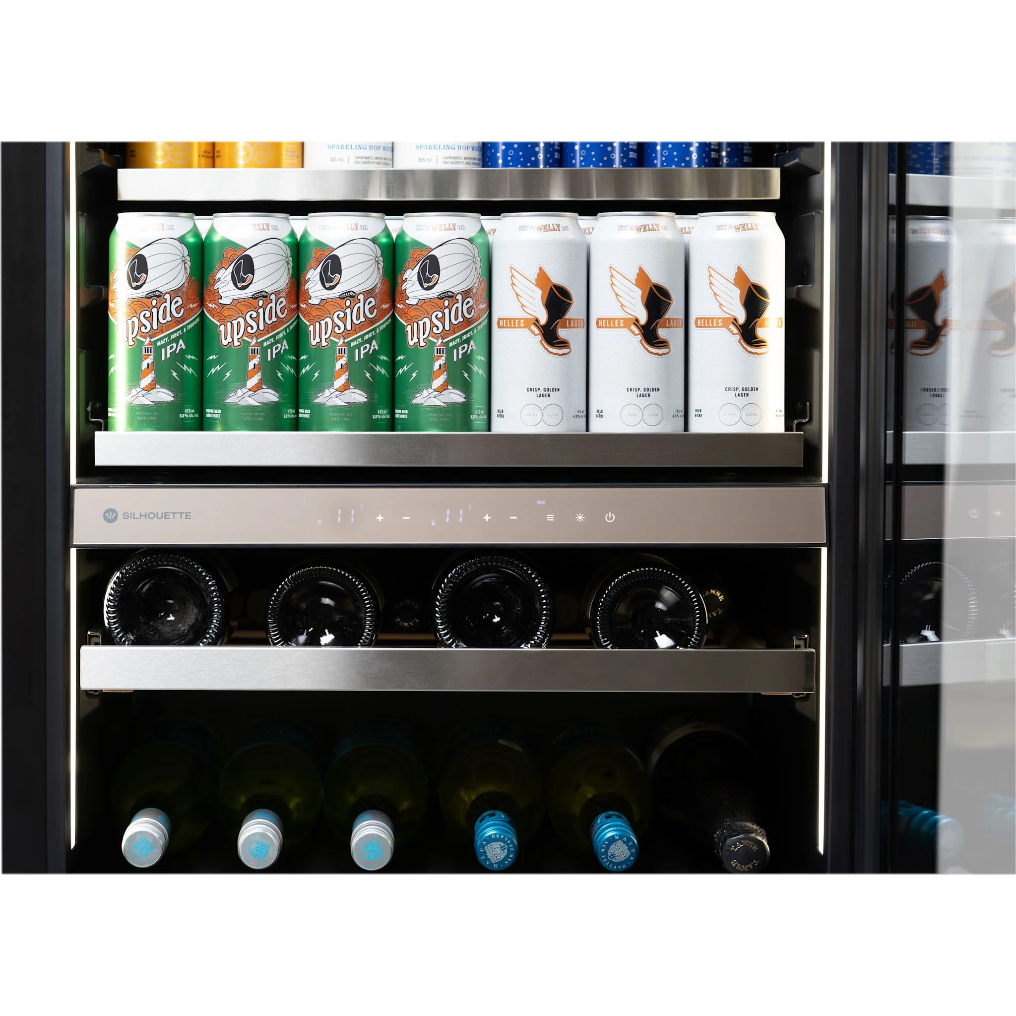 Silhouette Pro Gen 3 – 24? Built-in Wine and Beverage Center Panel-Ready -Stainless Steel (SPRWBC052D3SS-P) - Image 6