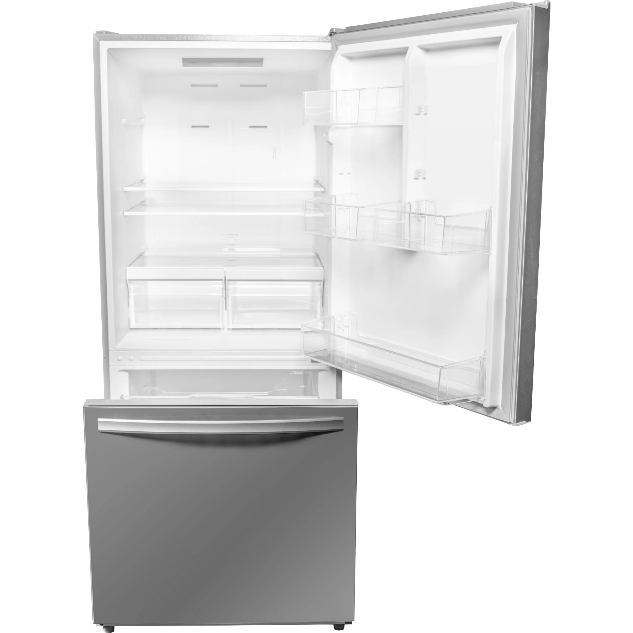 Danby Designer 18.7 cu. ft. Apartment Fridge Bottom Mount -Stainless Steel (DBM187E1SSDB) - Image 10