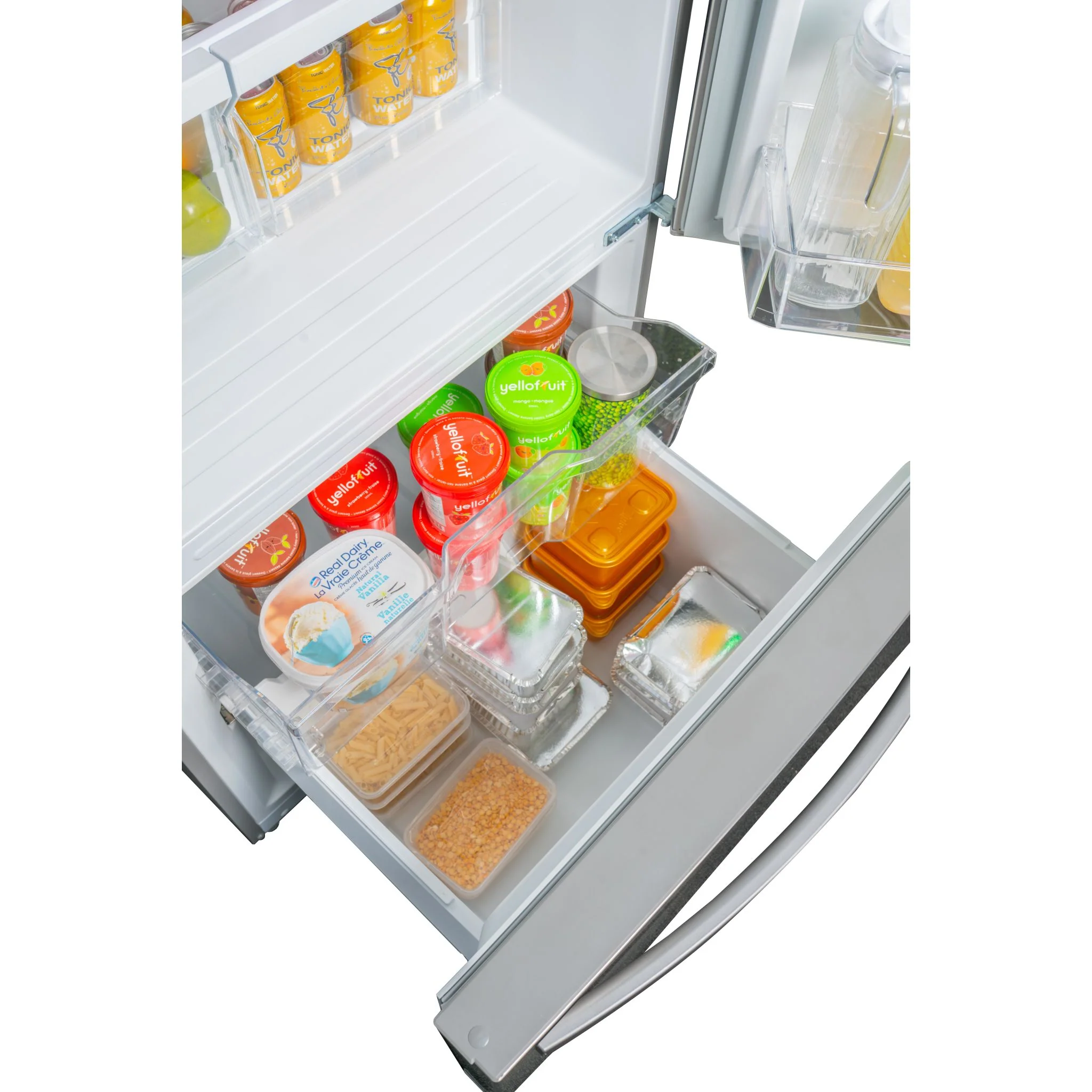 Danby Designer 18.7 cu. ft. Apartment Fridge Bottom Mount -Stainless Steel (DBM187E1SSDB) - Image 8