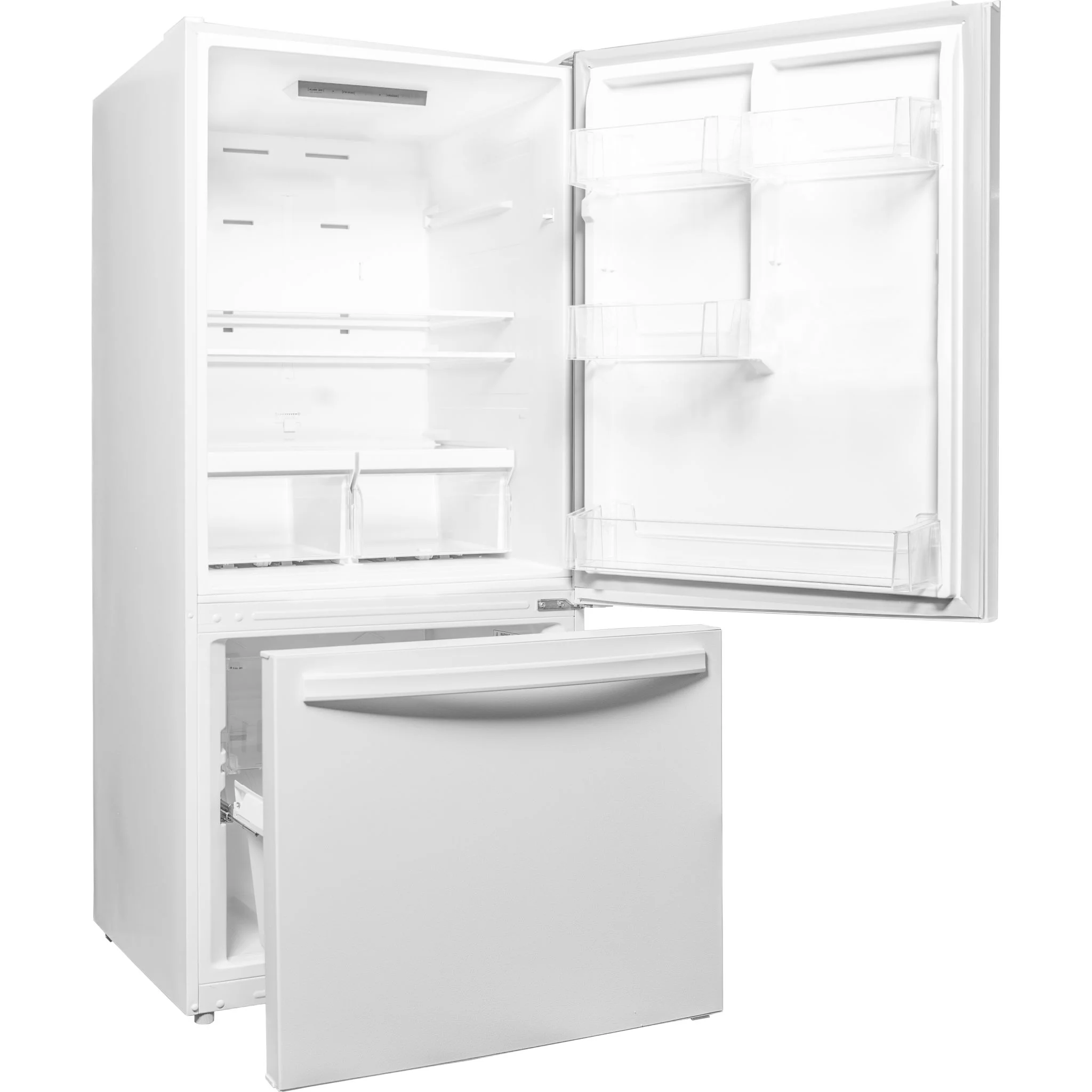 Danby Designer 18.7 cu. ft. Apartment Fridge Bottom Mount  -White (DBM187E1WDB) - Image 4