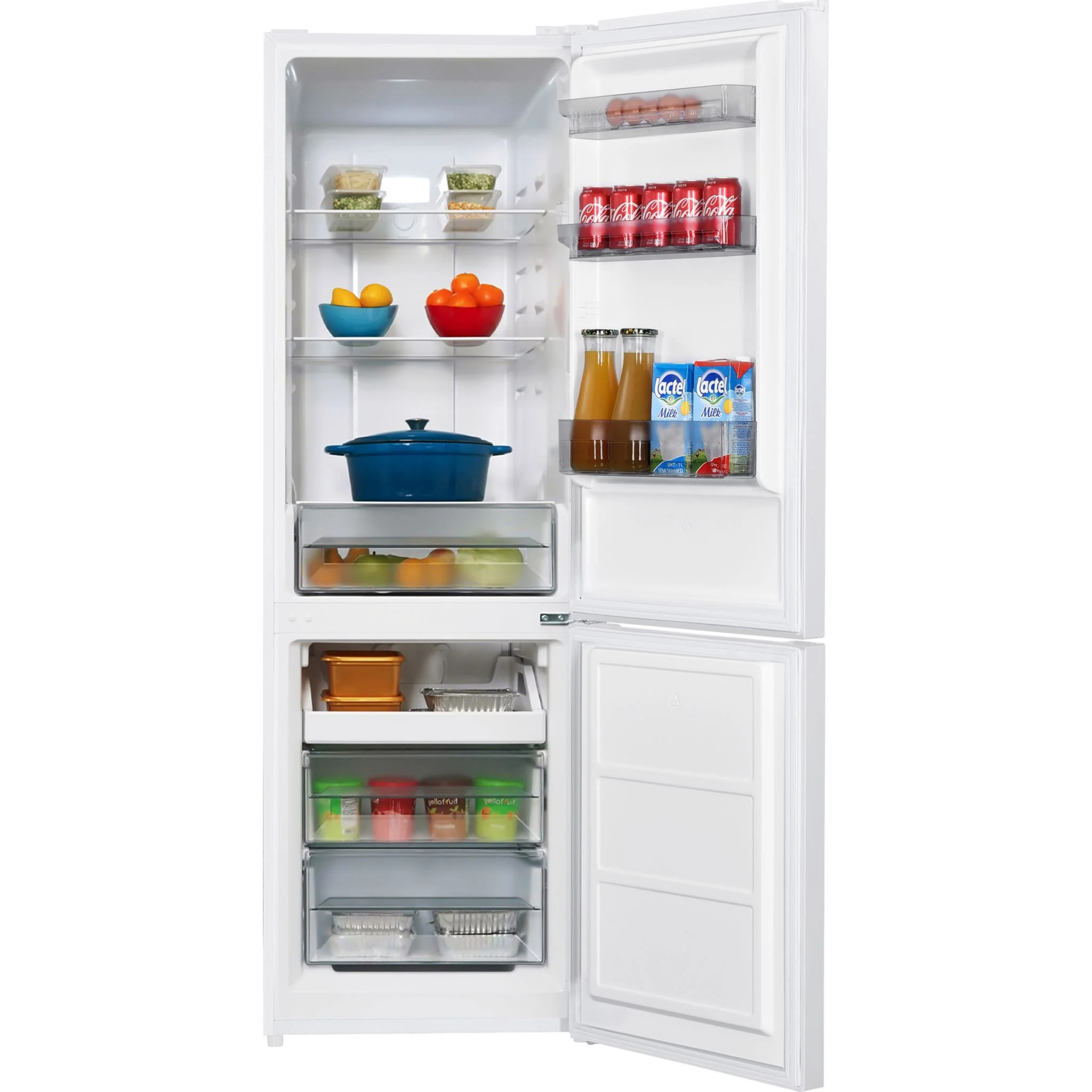 Danby 10 cu. ft. Bottom Mount Apartment Size Fridge  -White (DBMF100B1WDB) - Image 4