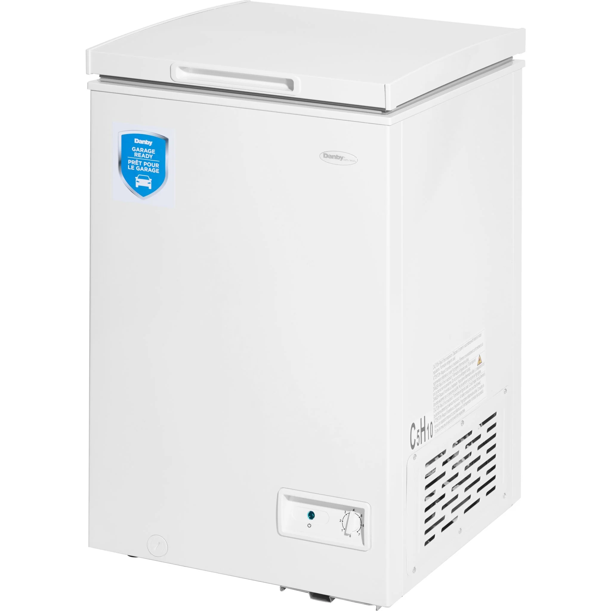 Danby 3.5 cu. ft. Square Model Chest Freezer -White (DCF035A6WM) - Image 3
