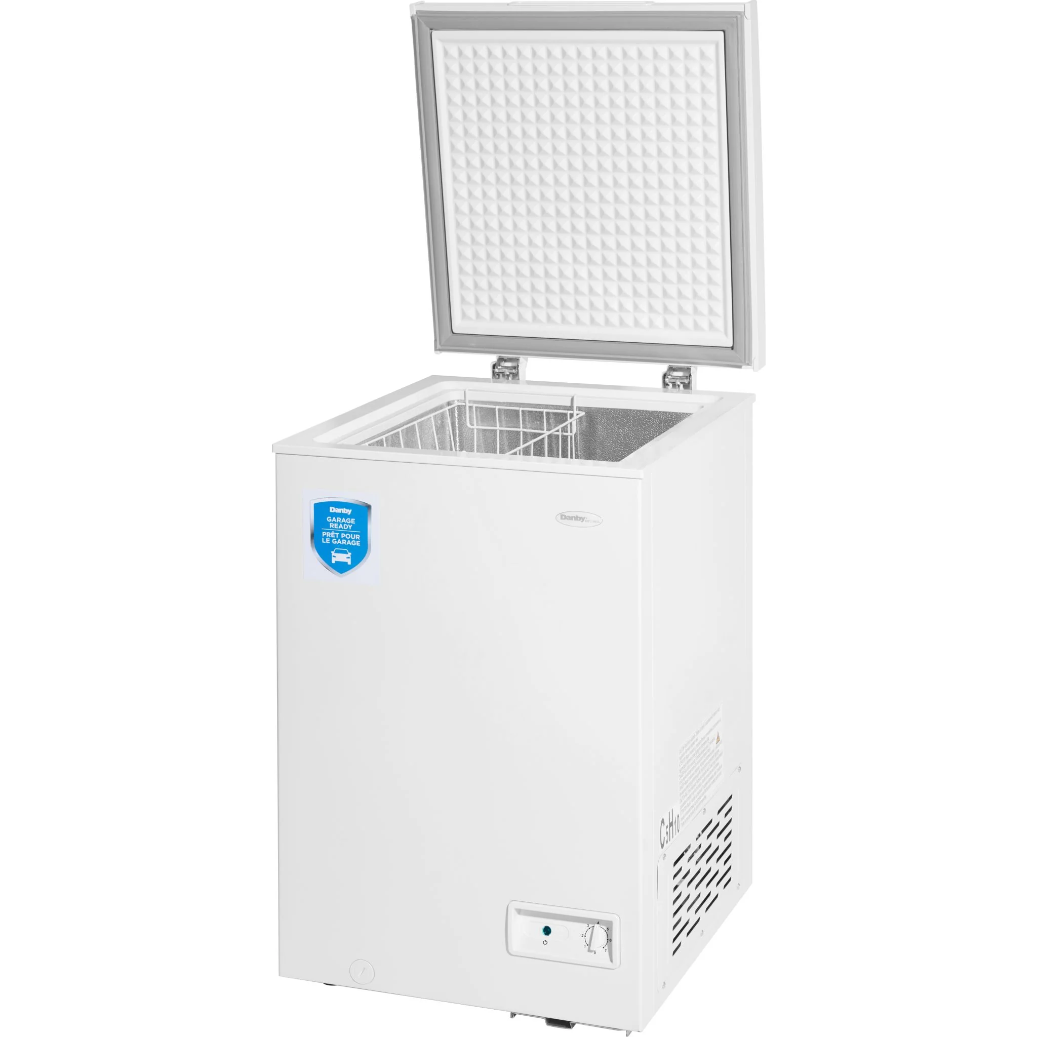 Danby 3.5 cu. ft. Square Model Chest Freezer -White (DCF035A6WM) - Image 4