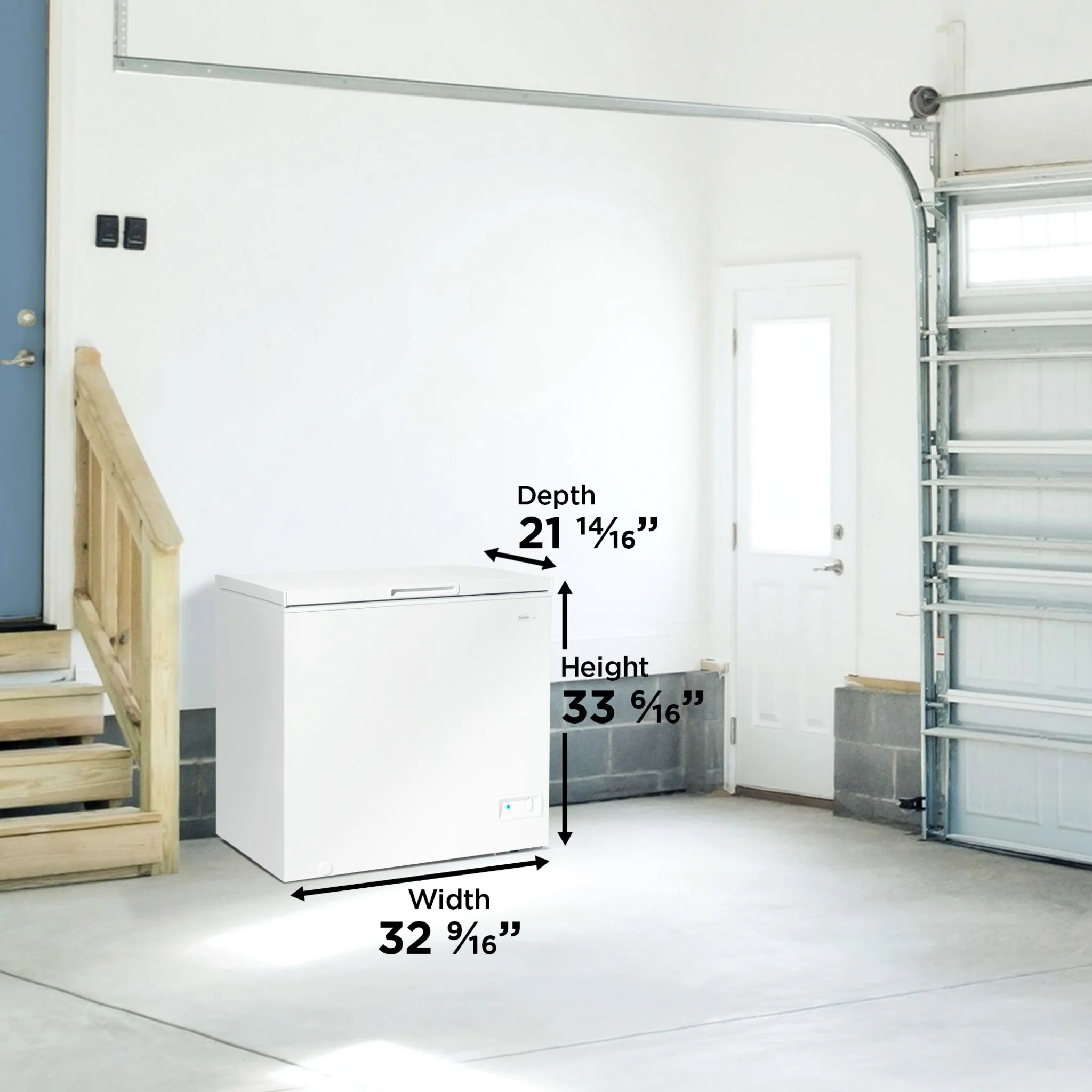 Danby 7.0 cu. ft. Square Model Chest Freezer -White (DCF070A6WM) - Image 7
