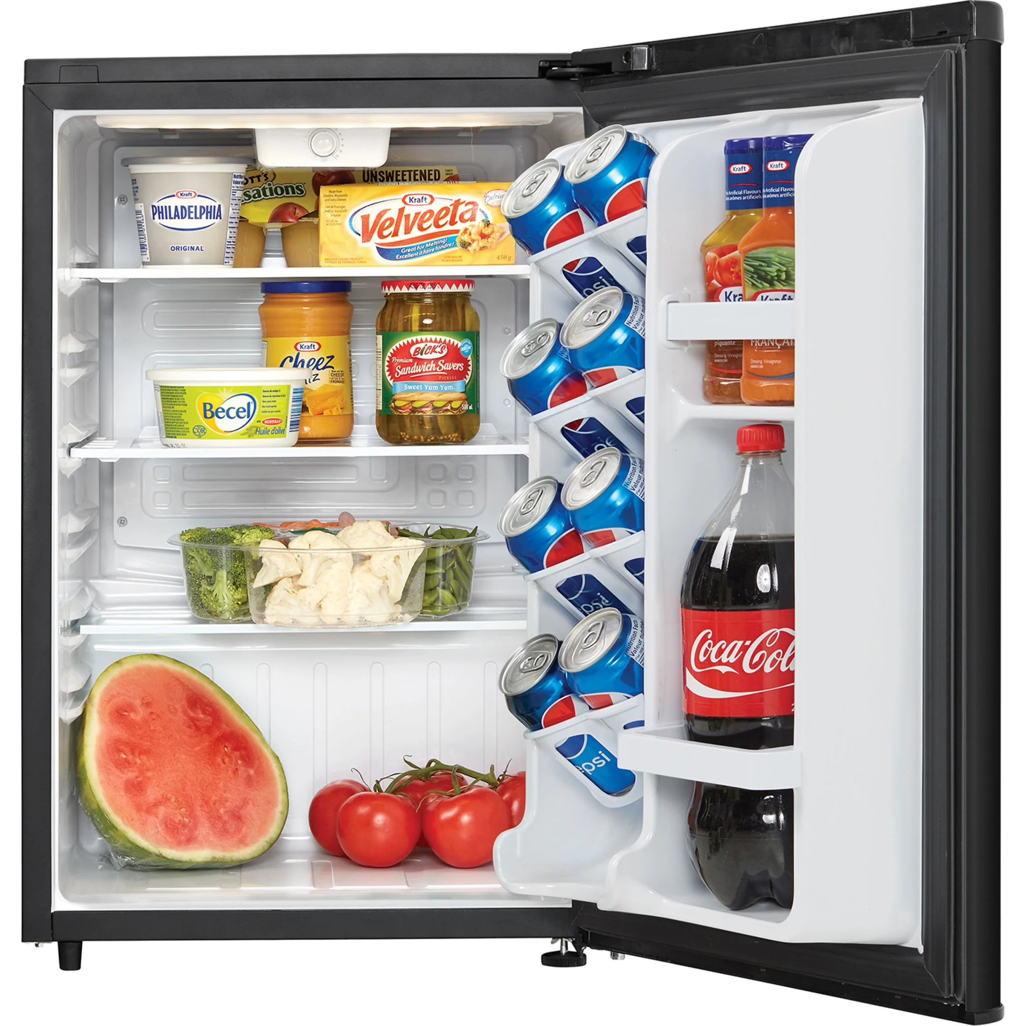Danby 2.6 cu. ft. Compact Fridge in Matte -Black (DAR026A2BDB) - Image 4