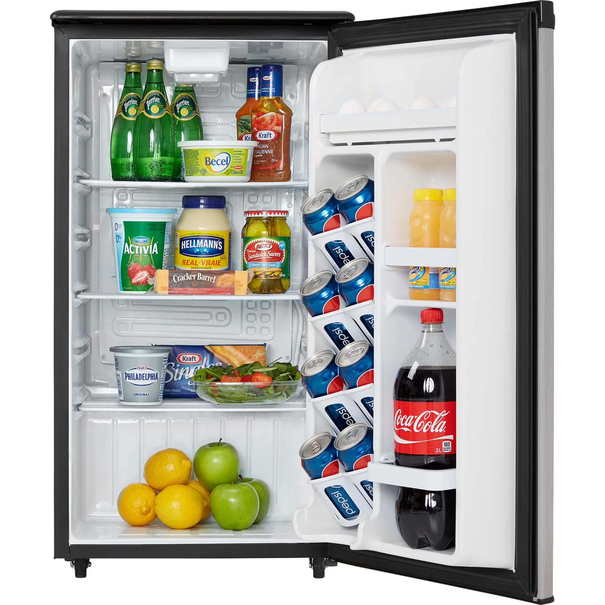 Danby 3.3 cu. ft. Outdoor Fridge -Stainless Steel (DAR033A1BSLDBO) - Image 2