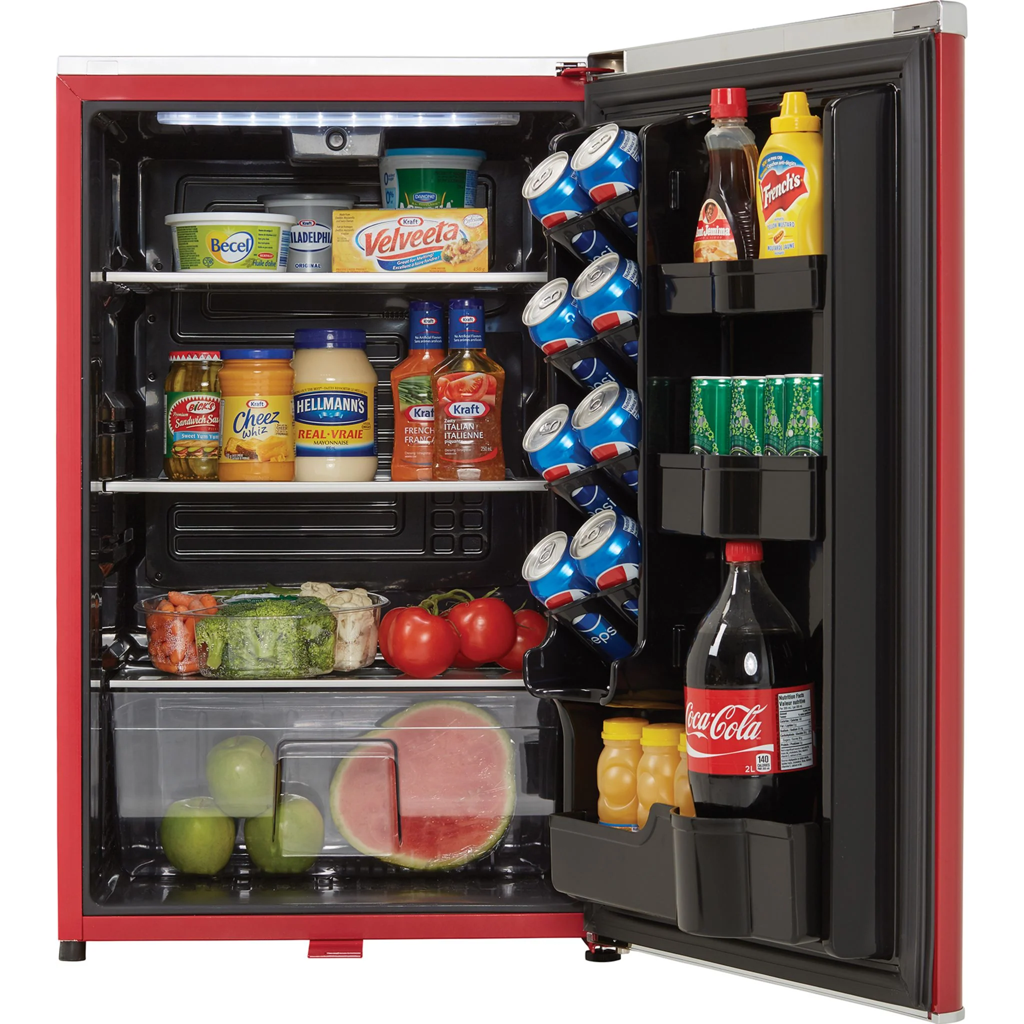 Danby 4.4 cu. ft. Contemporary Classic Compact Fridge in Metallic Red -Red (DAR044A6LDB) - Image 11