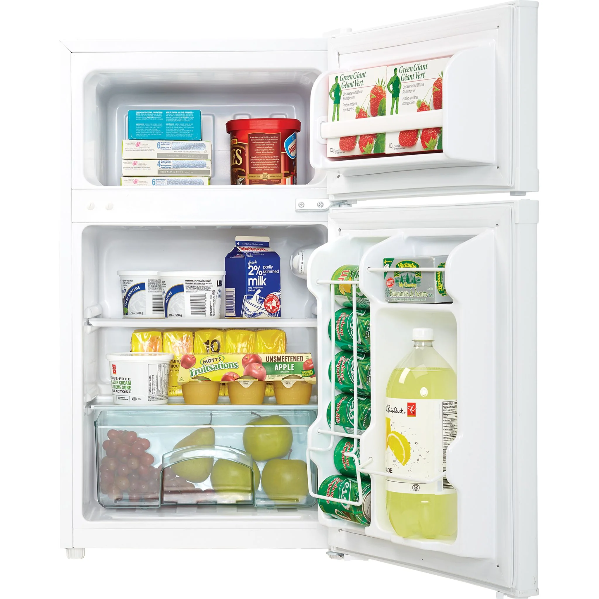 Danby 3.1 cu. ft. 2-door Compact Fridge -White (DCR031B1WDD) - Image 3