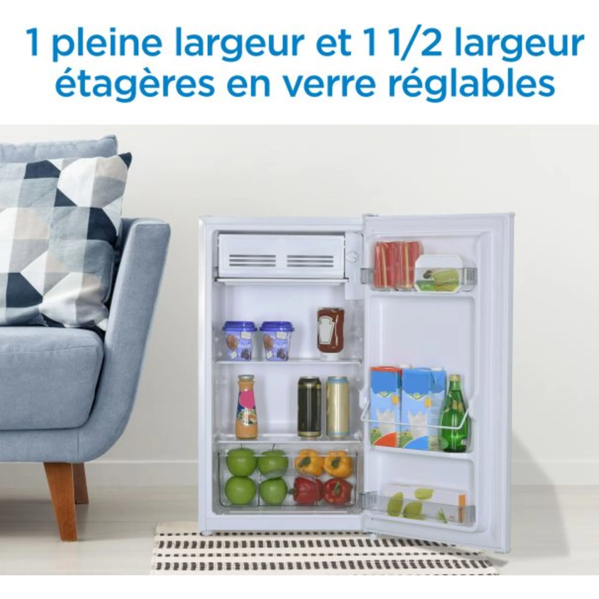 Danby Diplomat 3.2 cu. ft. Compact Refrigerator  -White (DCR033B2WM) - Image 19