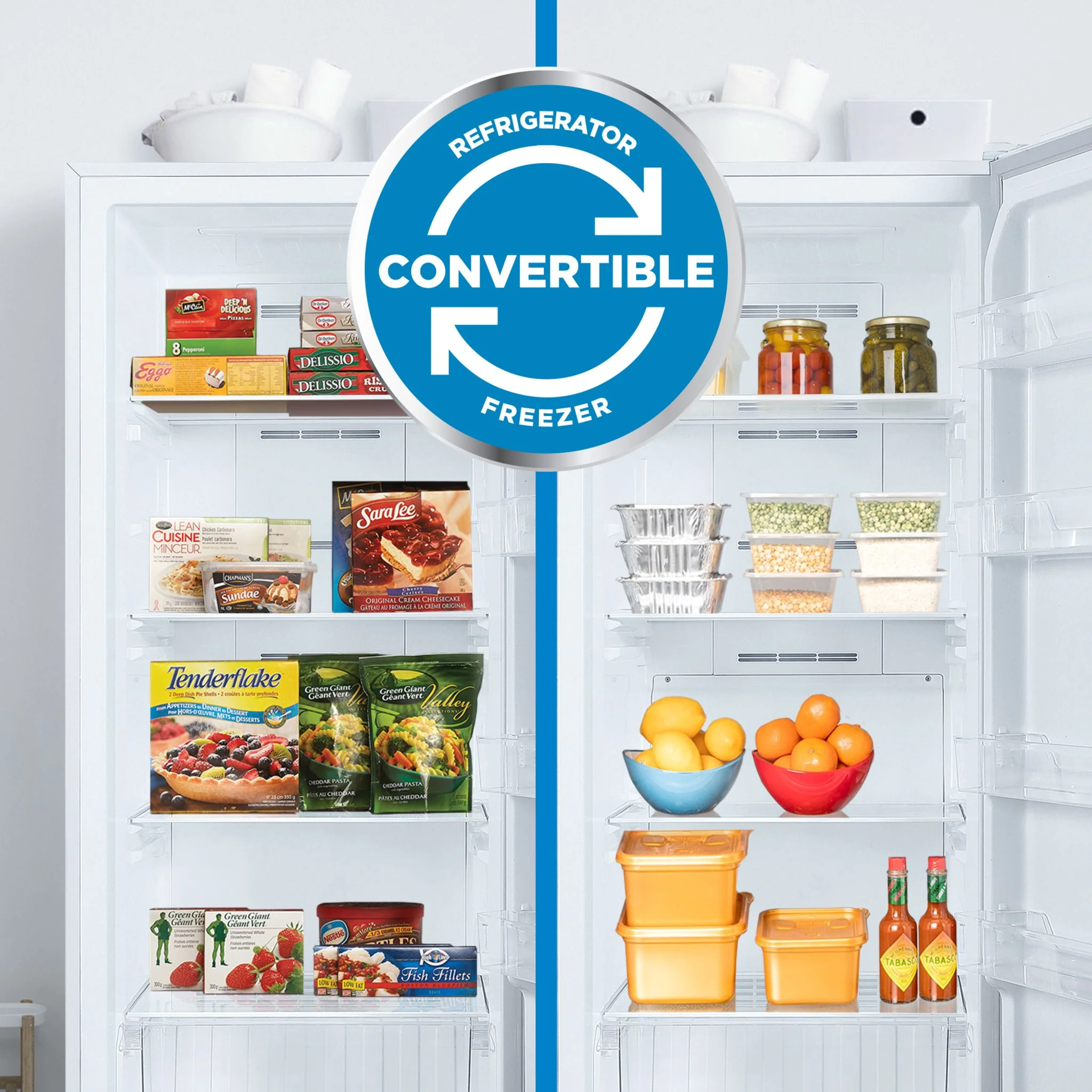Danby 14.0 cu. ft. Frost Free Convertible Upright Freezer  -White (DUF140A1WDB) - Image 19