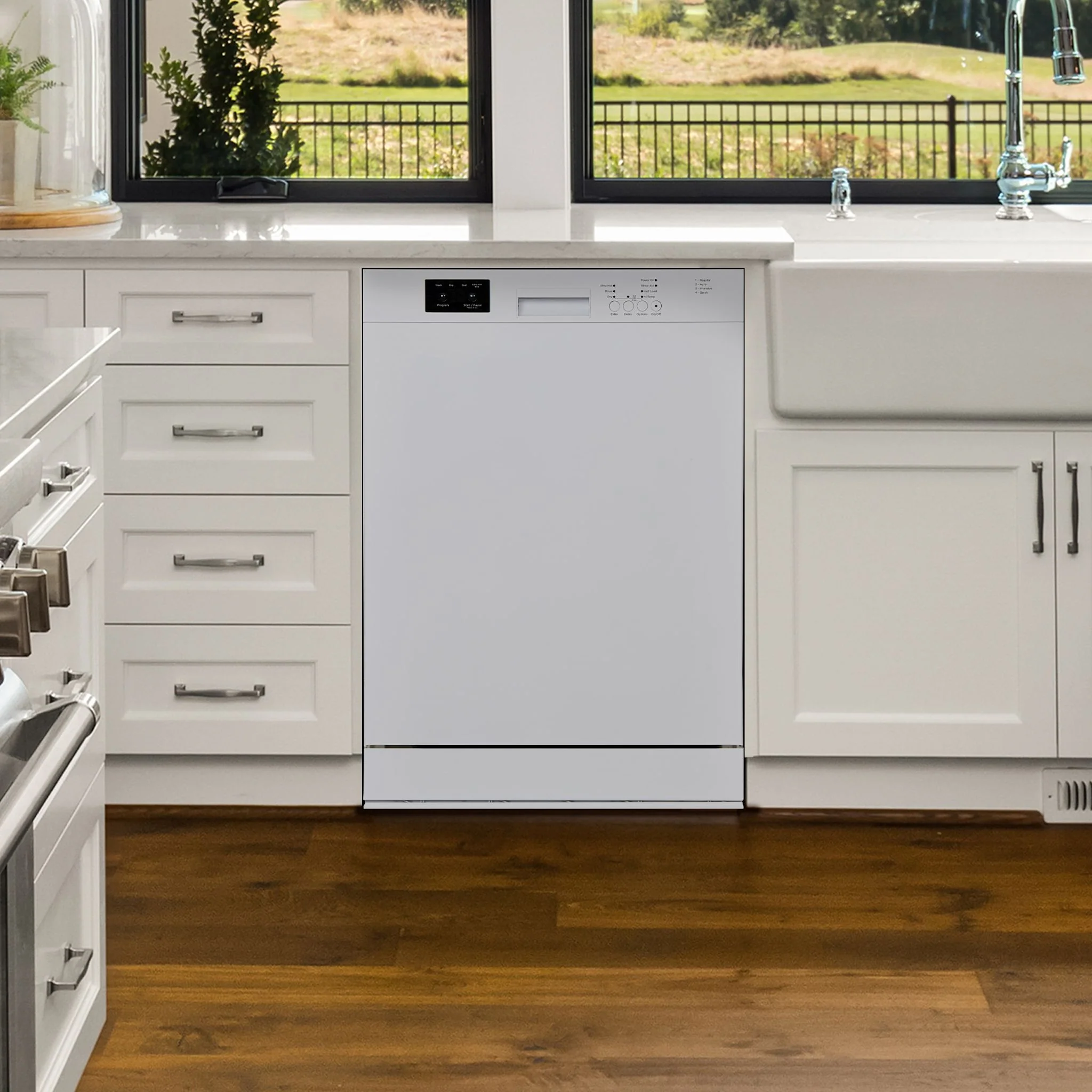 Danby 24? Wide Built-in Dishwasher  -White (DDW2400EW) - Image 6