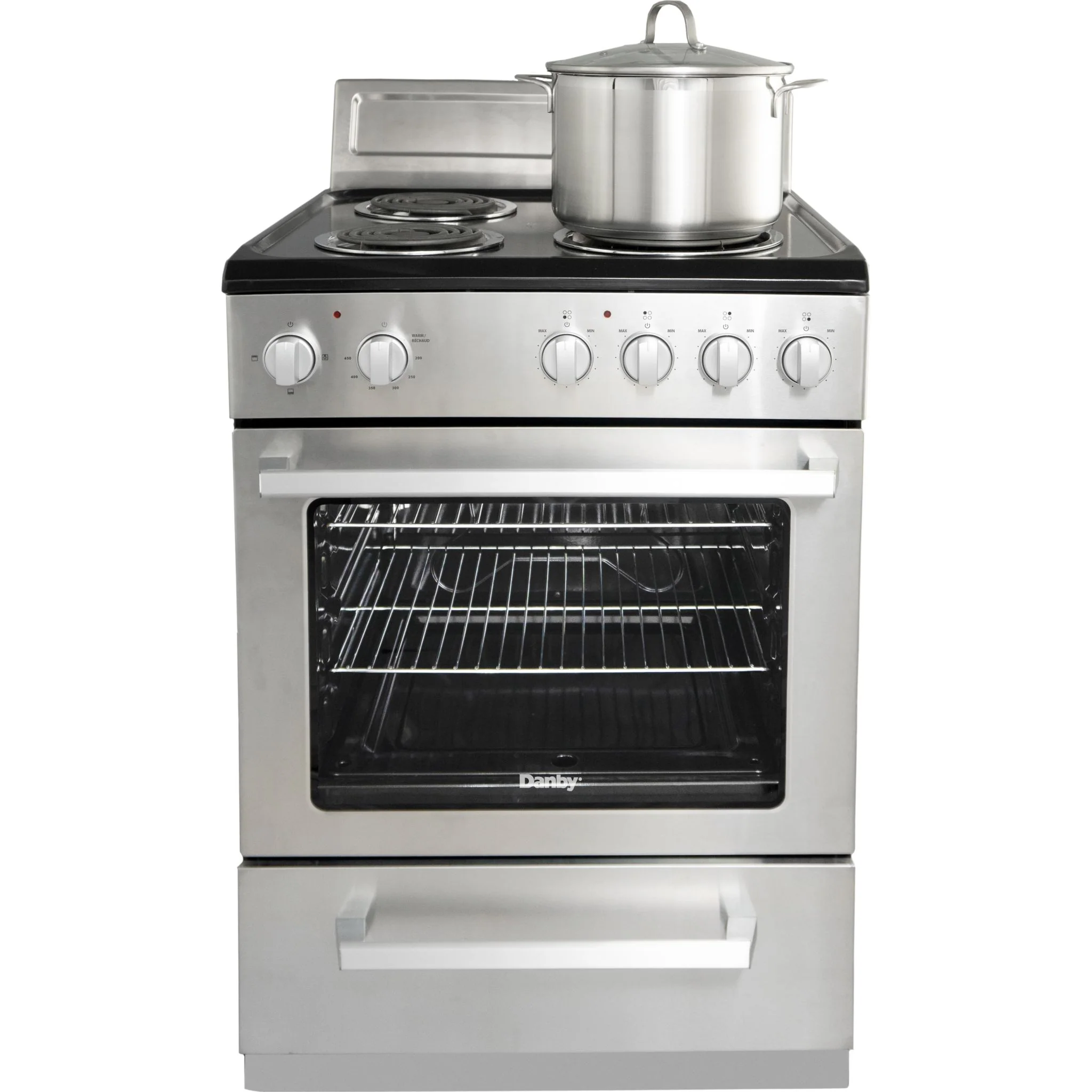 Danby 24? Wide Electric Range -Stainless Steel (DERM240BSSC) - Image 4