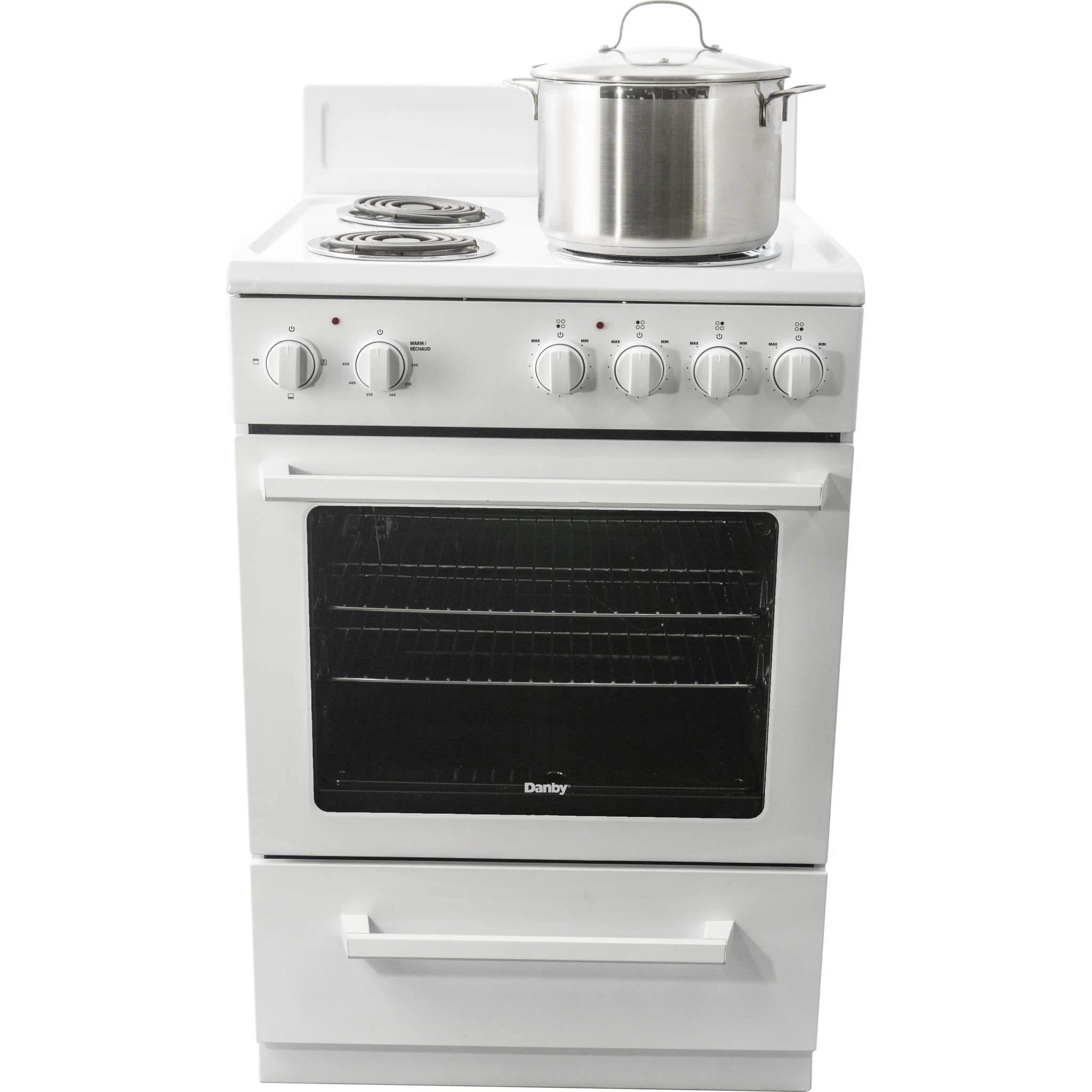Danby 24" Wide Electric Range  -White (DERM240WC) - Image 3