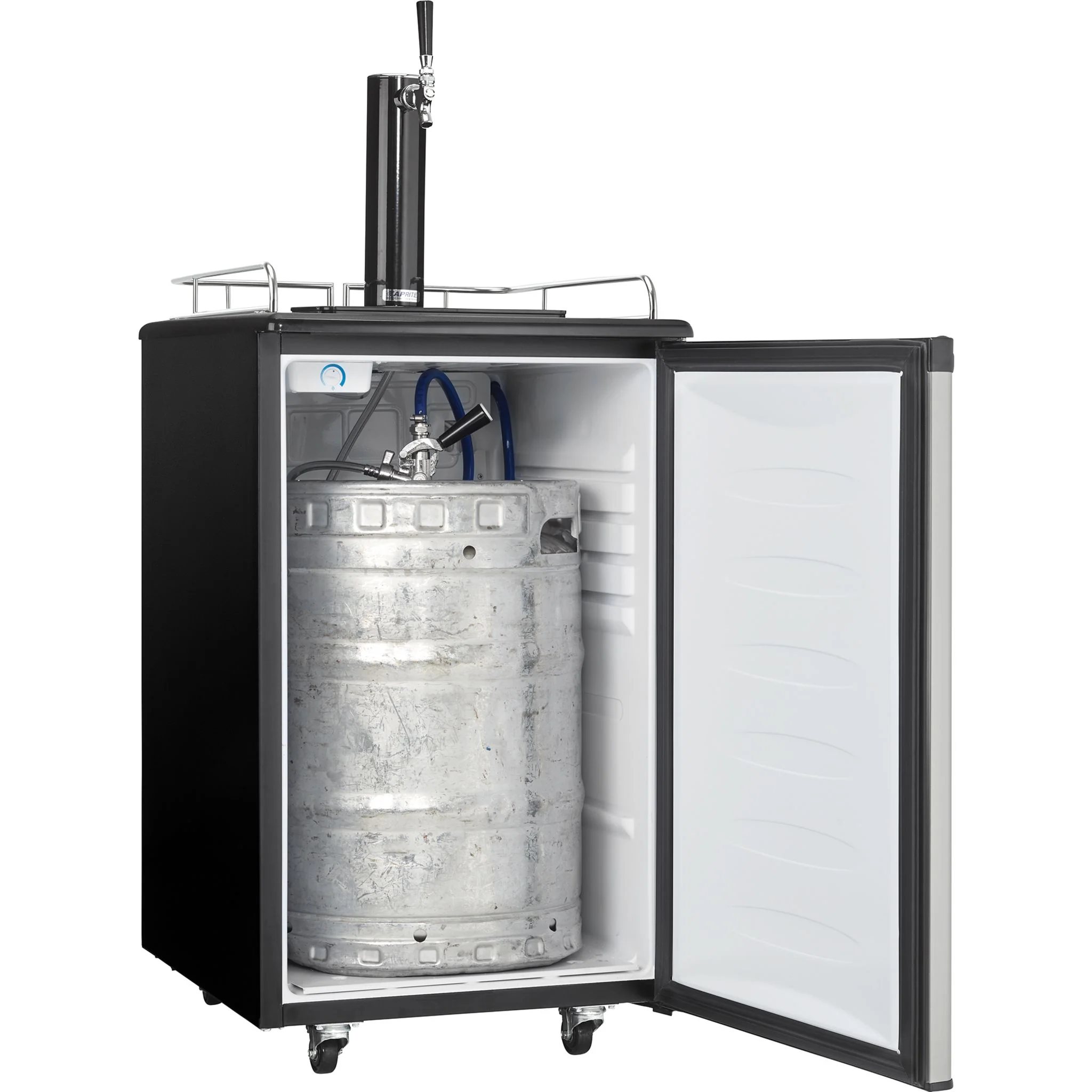 Danby 5.4 cu. ft. Single Tap Keg Cooler -Stainless Look (DKC054A1BSLDB) - Image 2