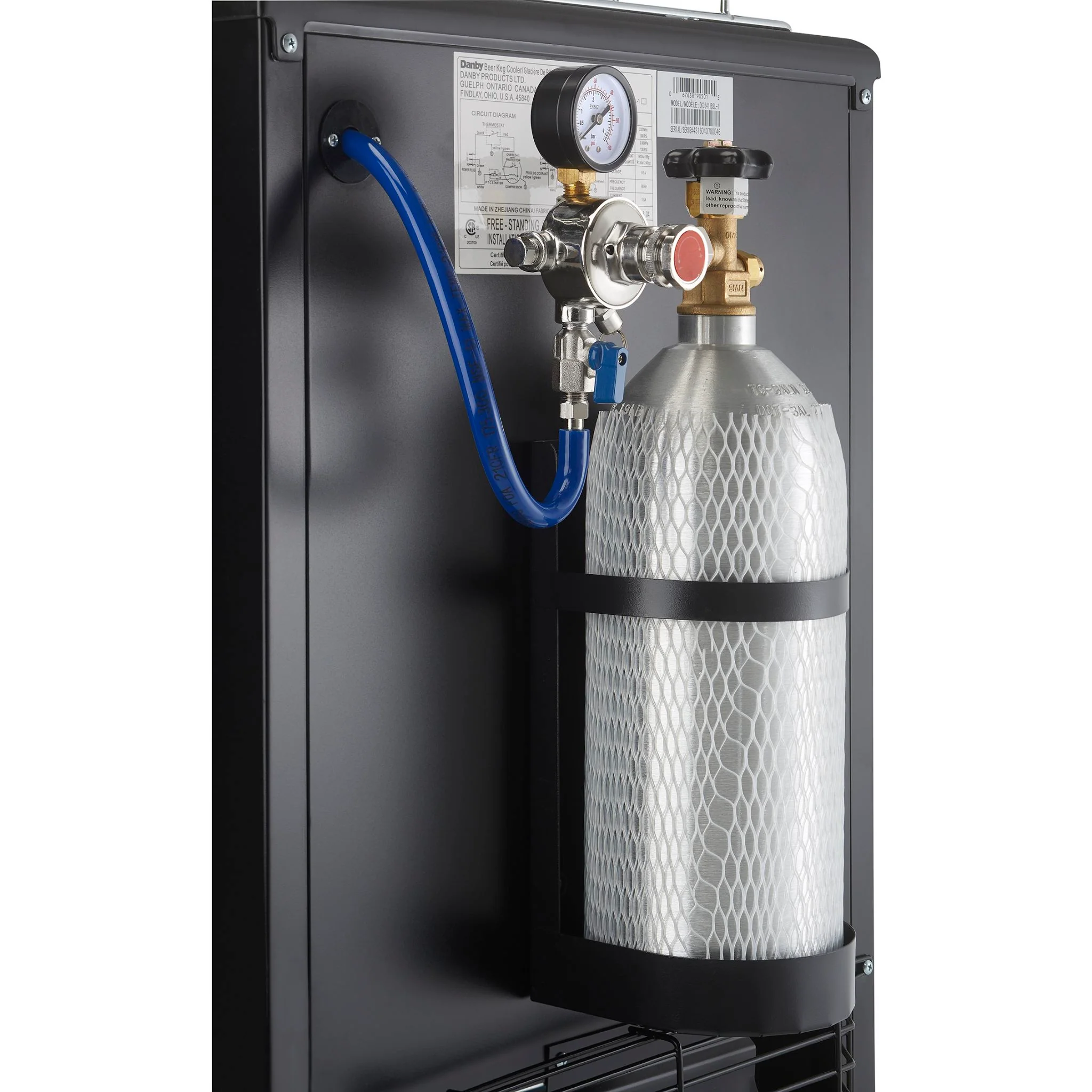 Danby 5.4 cu. ft. Single Tap Keg Cooler -Stainless Look (DKC054A1BSLDB) - Image 7