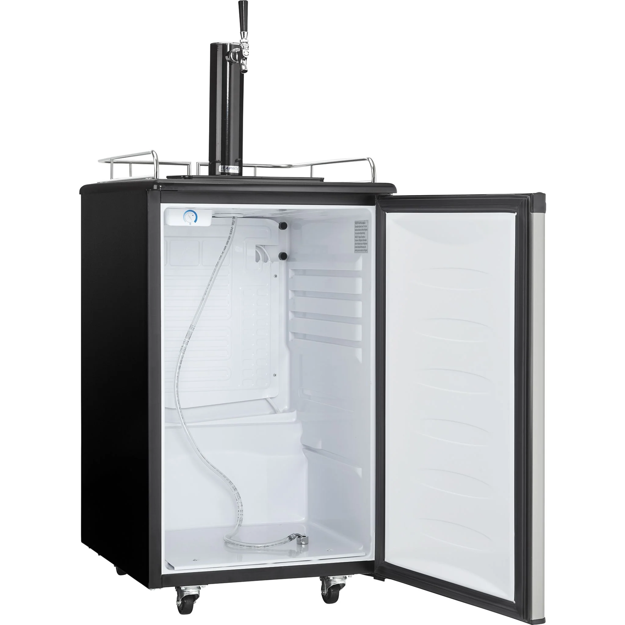 Danby 5.4 cu. ft. Single Tap Keg Cooler -Stainless Look (DKC054A1BSLDB) - Image 8