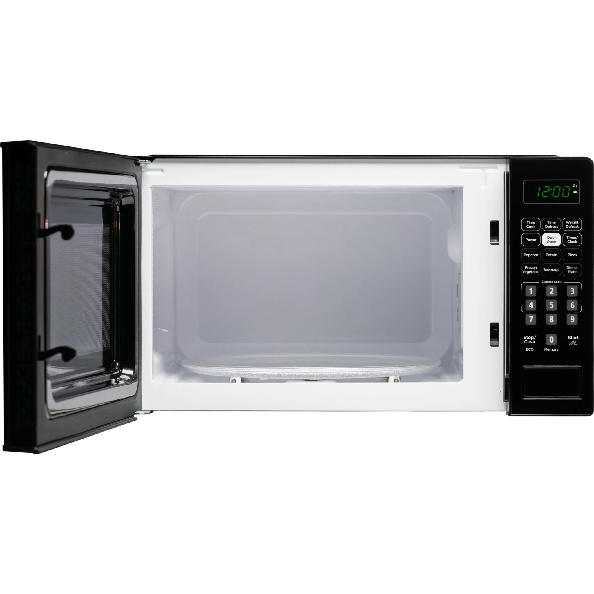 Danby 0.7 cu. ft. Countertop Microwave  -Black (DBMW0721BBB) - Image 4