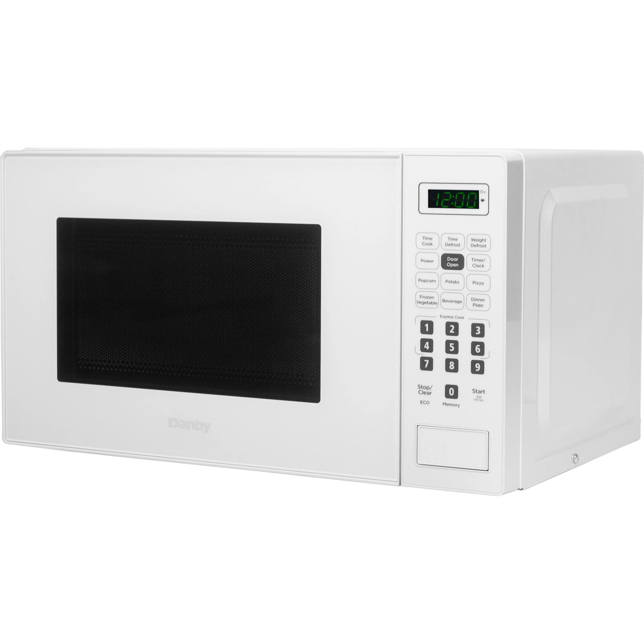 Danby 0.7 cu. ft. Countertop Microwave -White (DBMW0721BWW) - Image 2