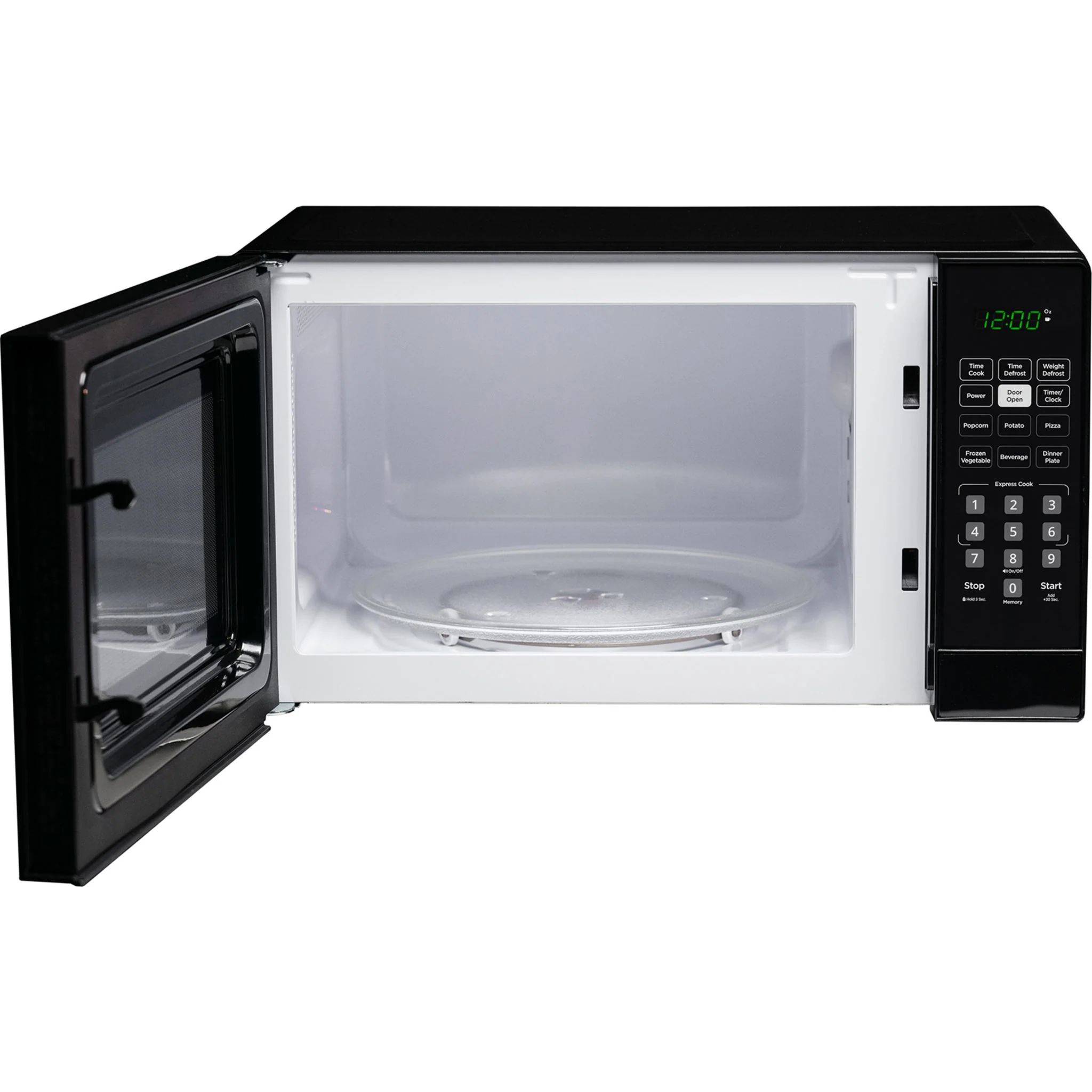 Danby 0.9 cu. ft. Countertop Microwave  -Black (DBMW0921BBB) - Image 4