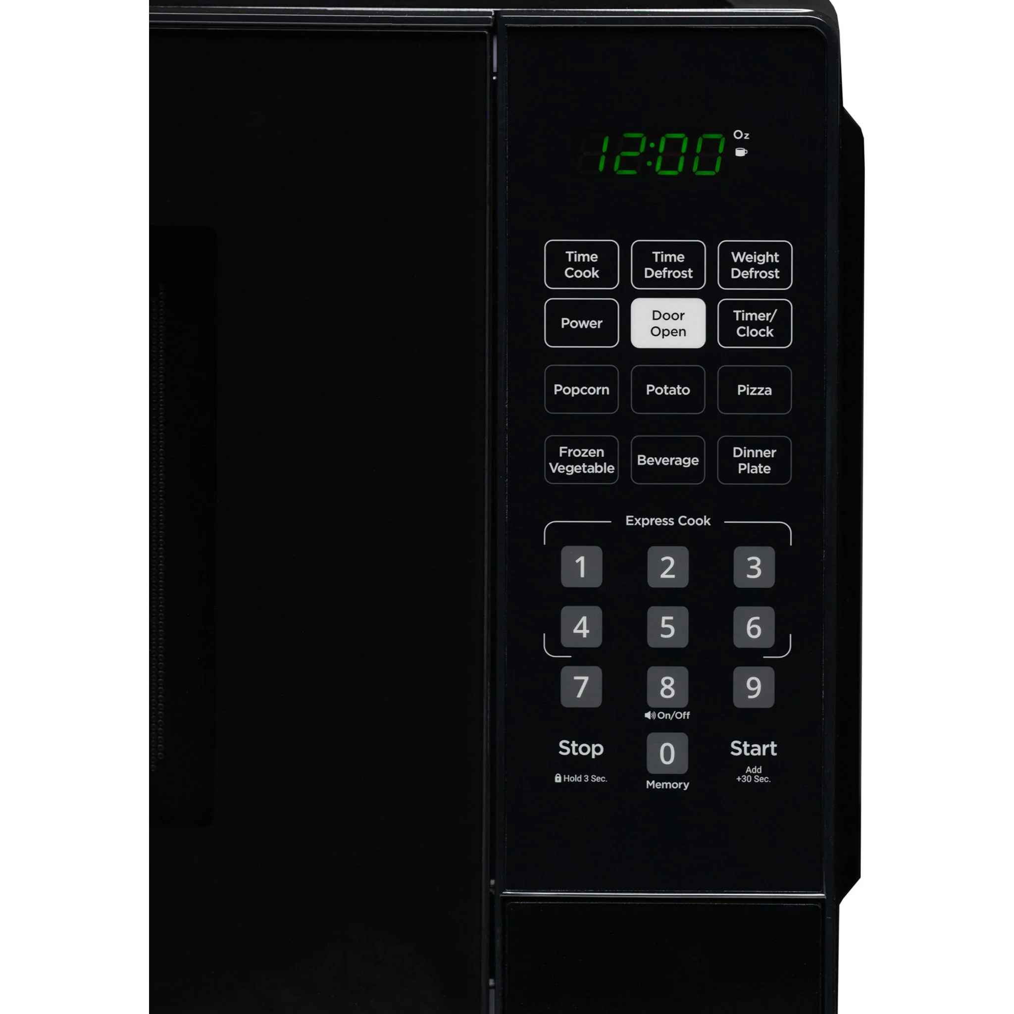 Danby 0.9 cu. ft. Countertop Microwave  -Black (DBMW0921BBB) - Image 6