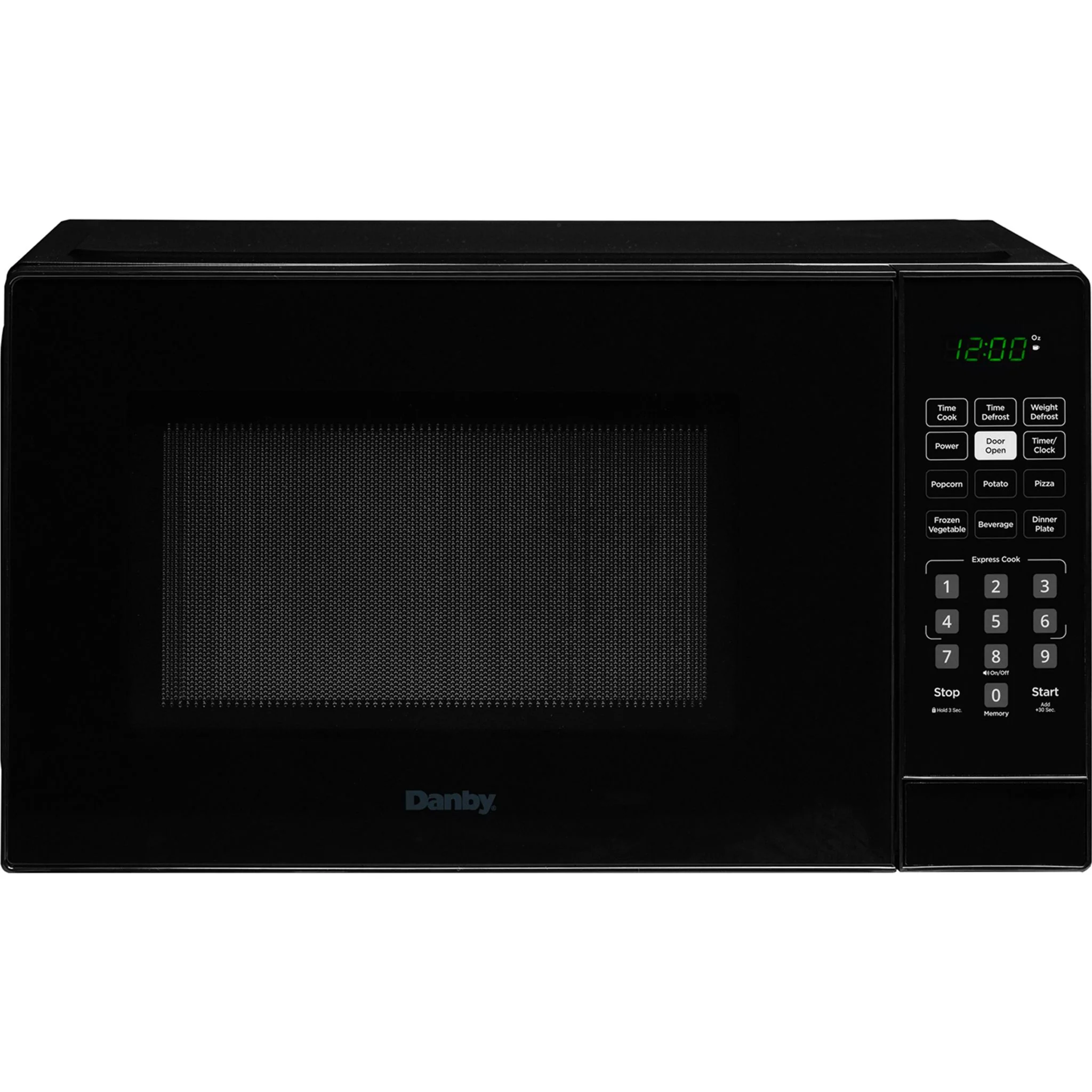 Danby 1.1 cu. ft. Countertop Microwave -Black (DBMW1121BBB) - Image 2