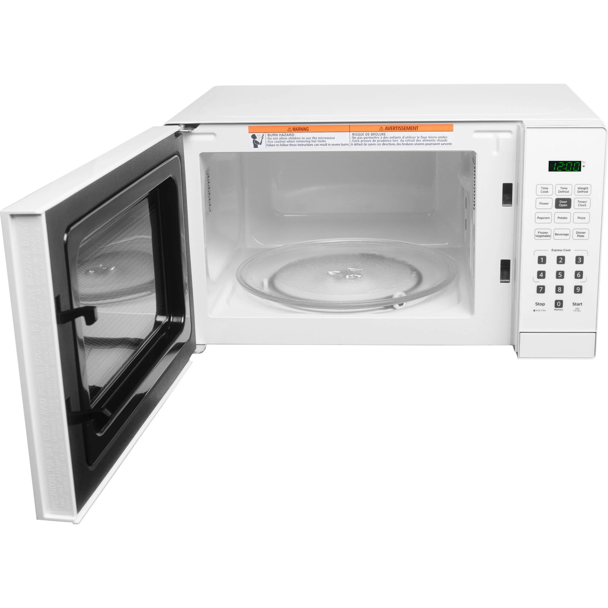 Danby 1.1 cu. ft. Countertop Microwave -White (DBMW1121BWW) - Image 5