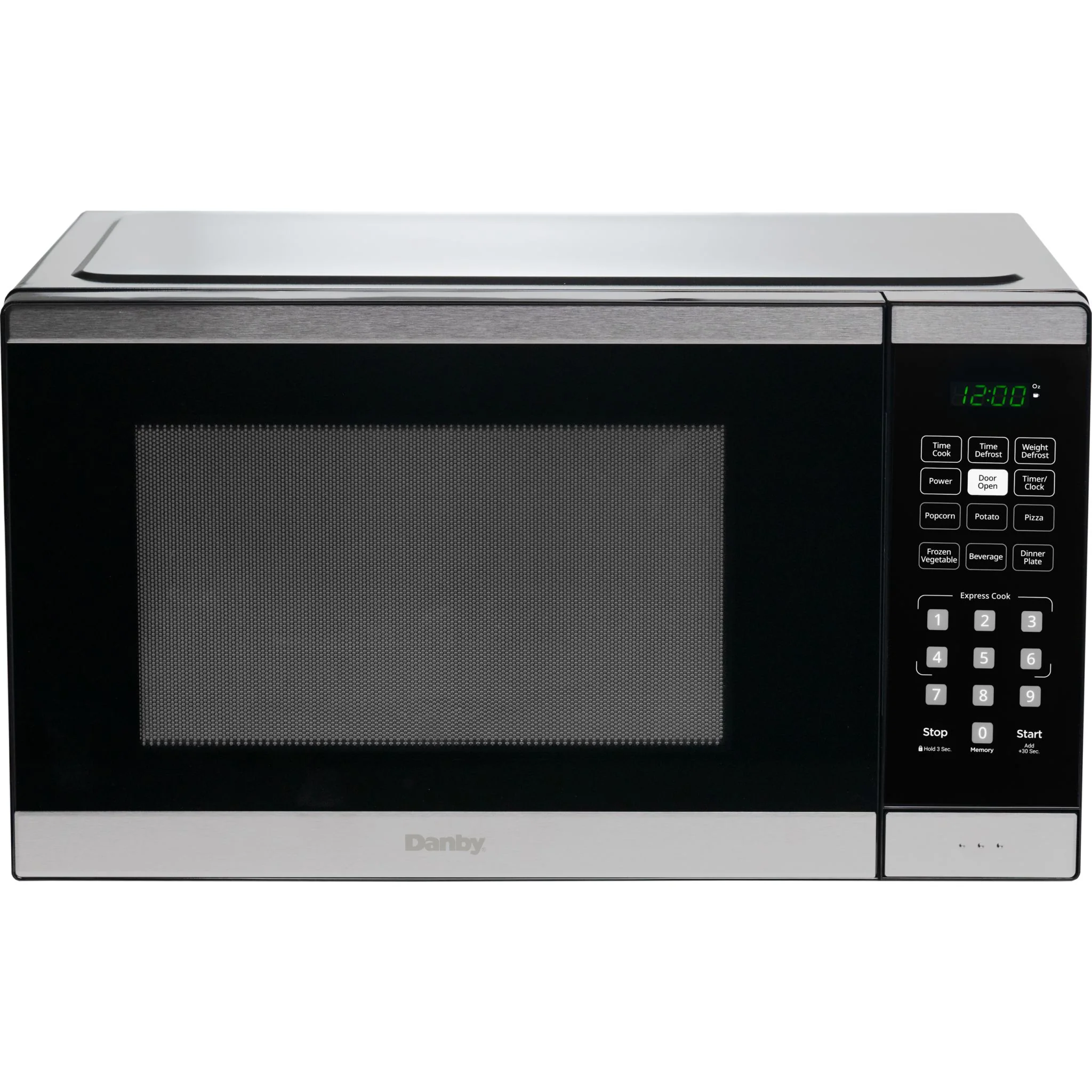 Danby 1.1 cu. ft. Countertop Microwave   -Black Stainless (DBMW1126BBS) - Image 2
