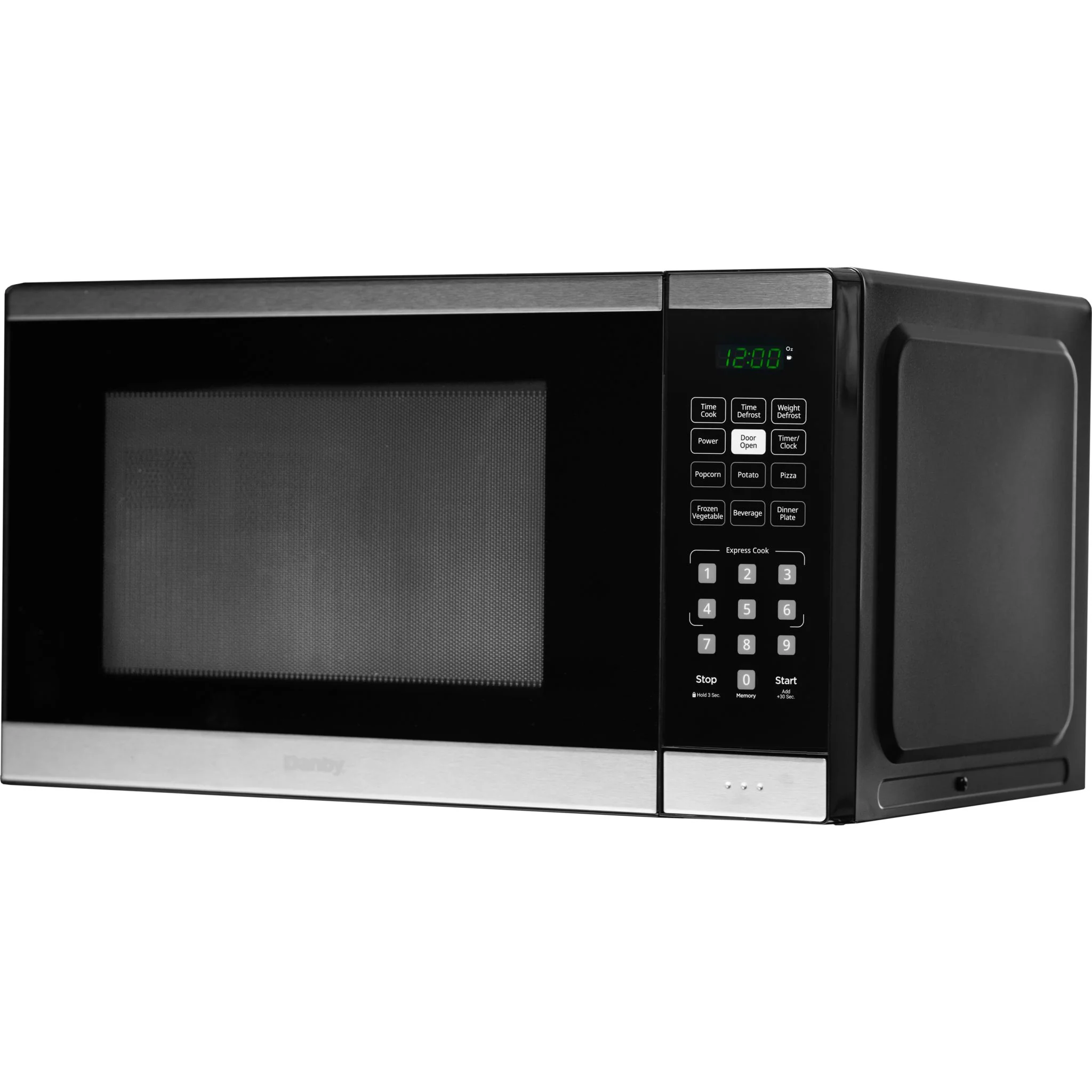 Danby 1.1 cu. ft. Countertop Microwave   -Black Stainless (DBMW1126BBS) - Image 3