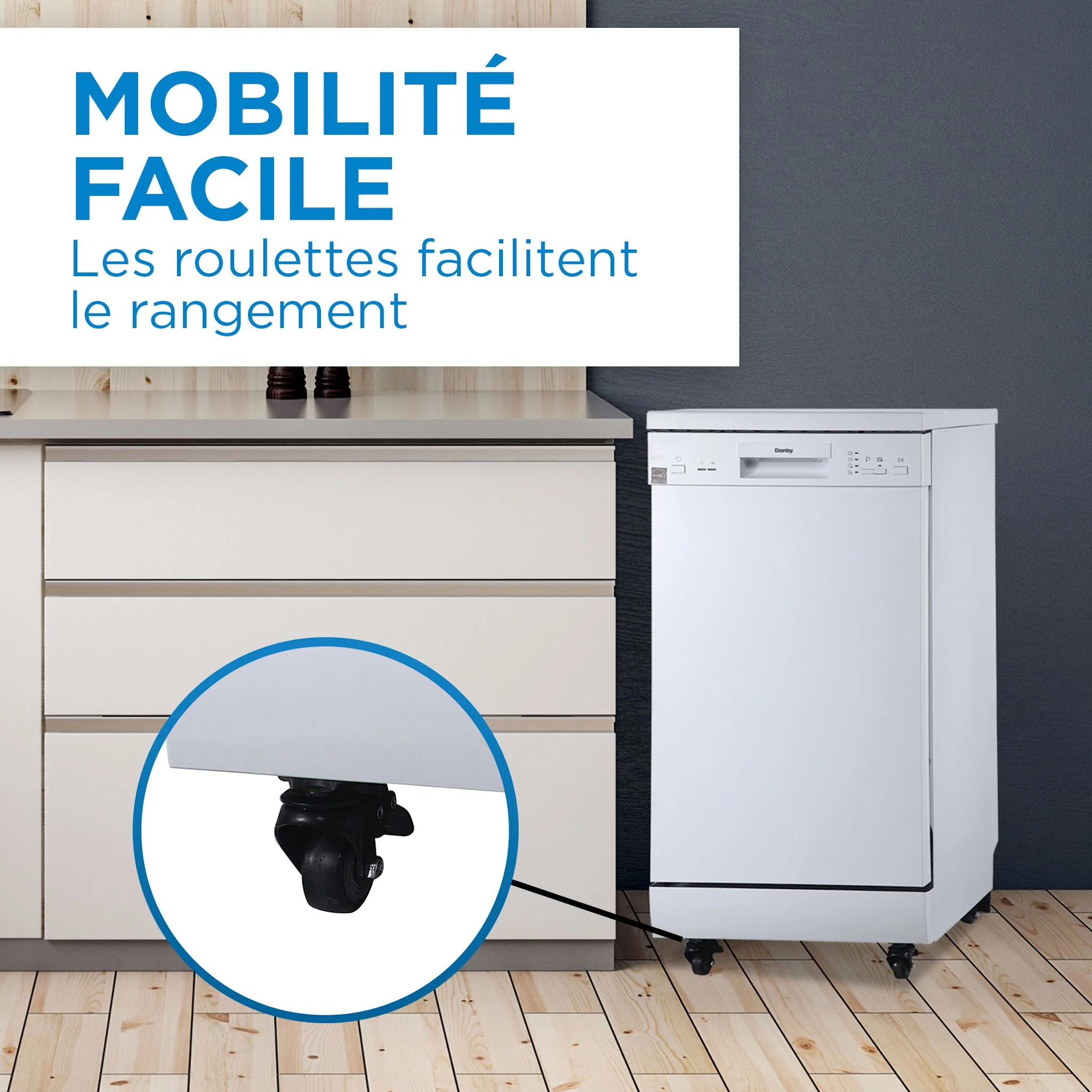 Danby Portable Dishwasher (DDW1805EWP) - White - Image 24