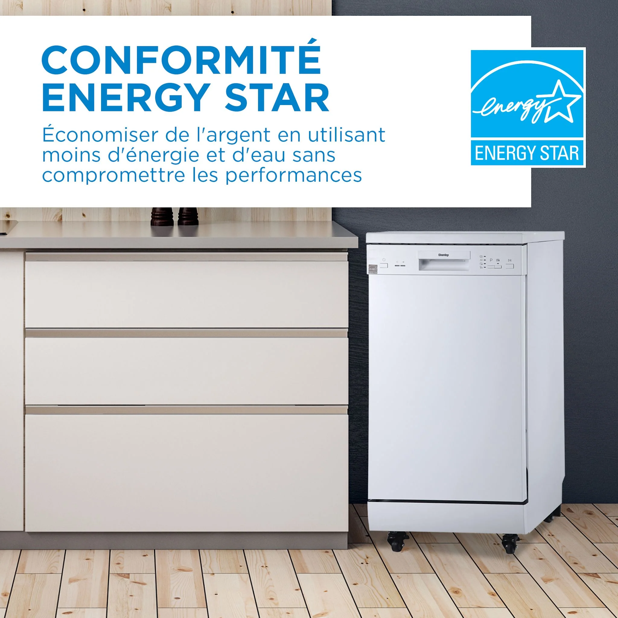 Danby Portable Dishwasher (DDW1805EWP) - White - Image 34