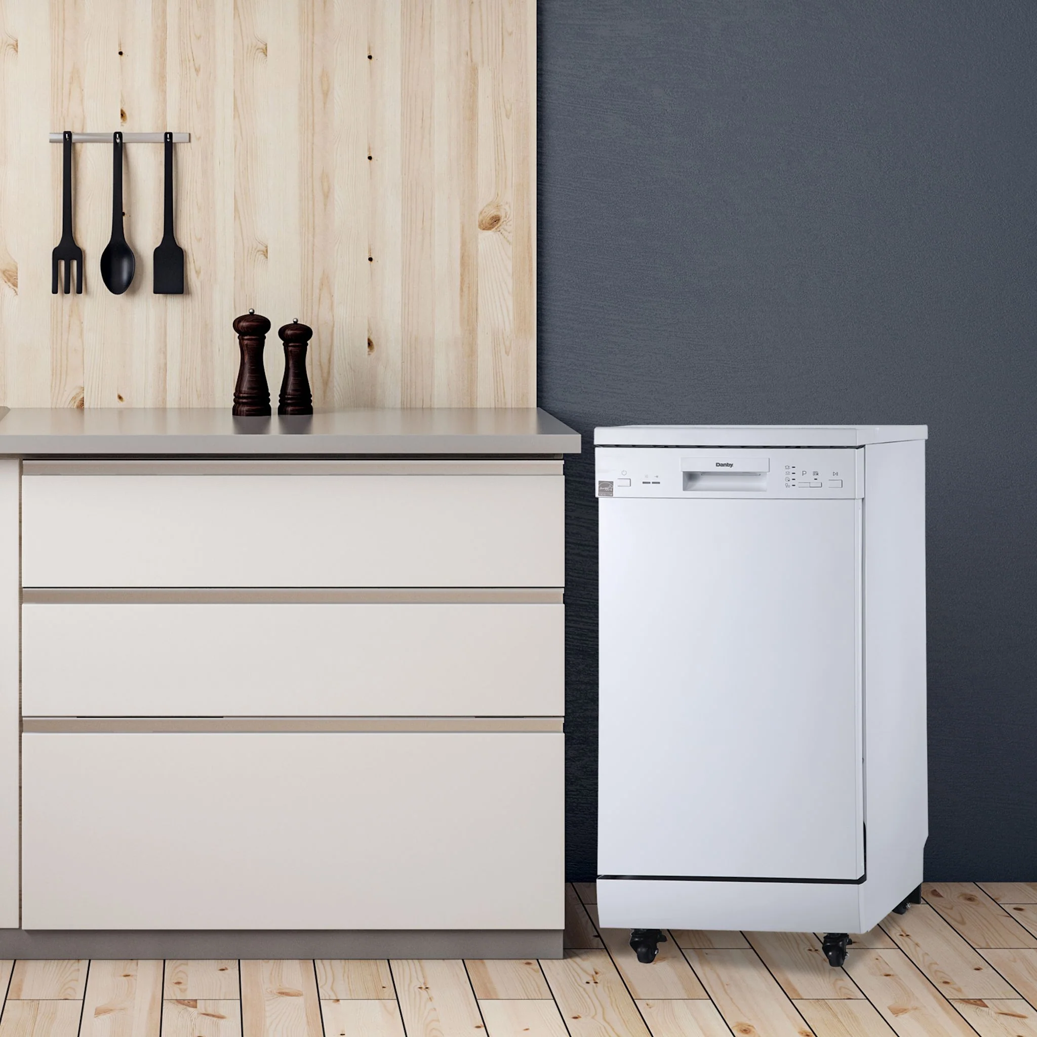 Danby Portable Dishwasher (DDW1805EWP) - White - Image 36