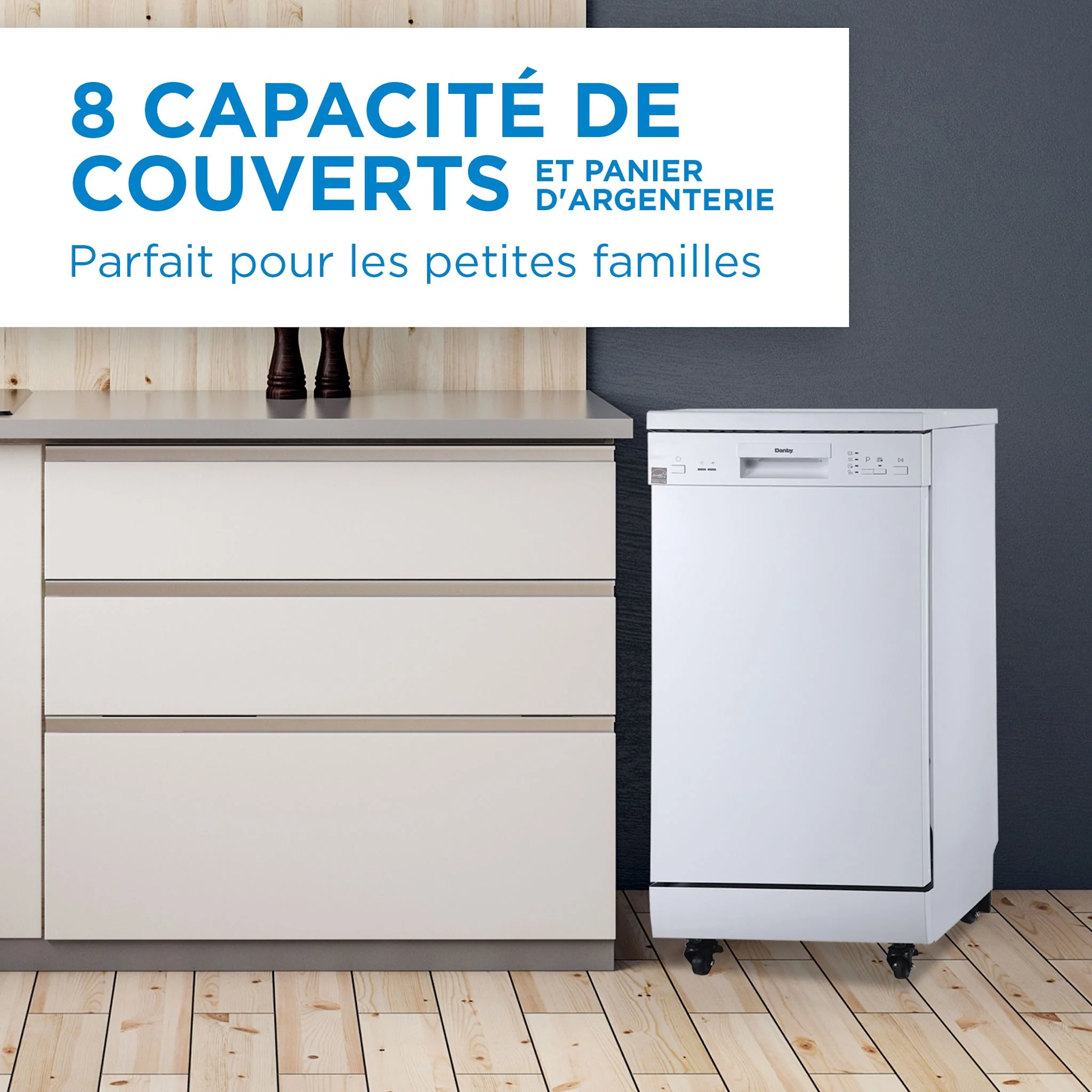 Danby Portable Dishwasher (DDW1805EWP) - White - Image 40