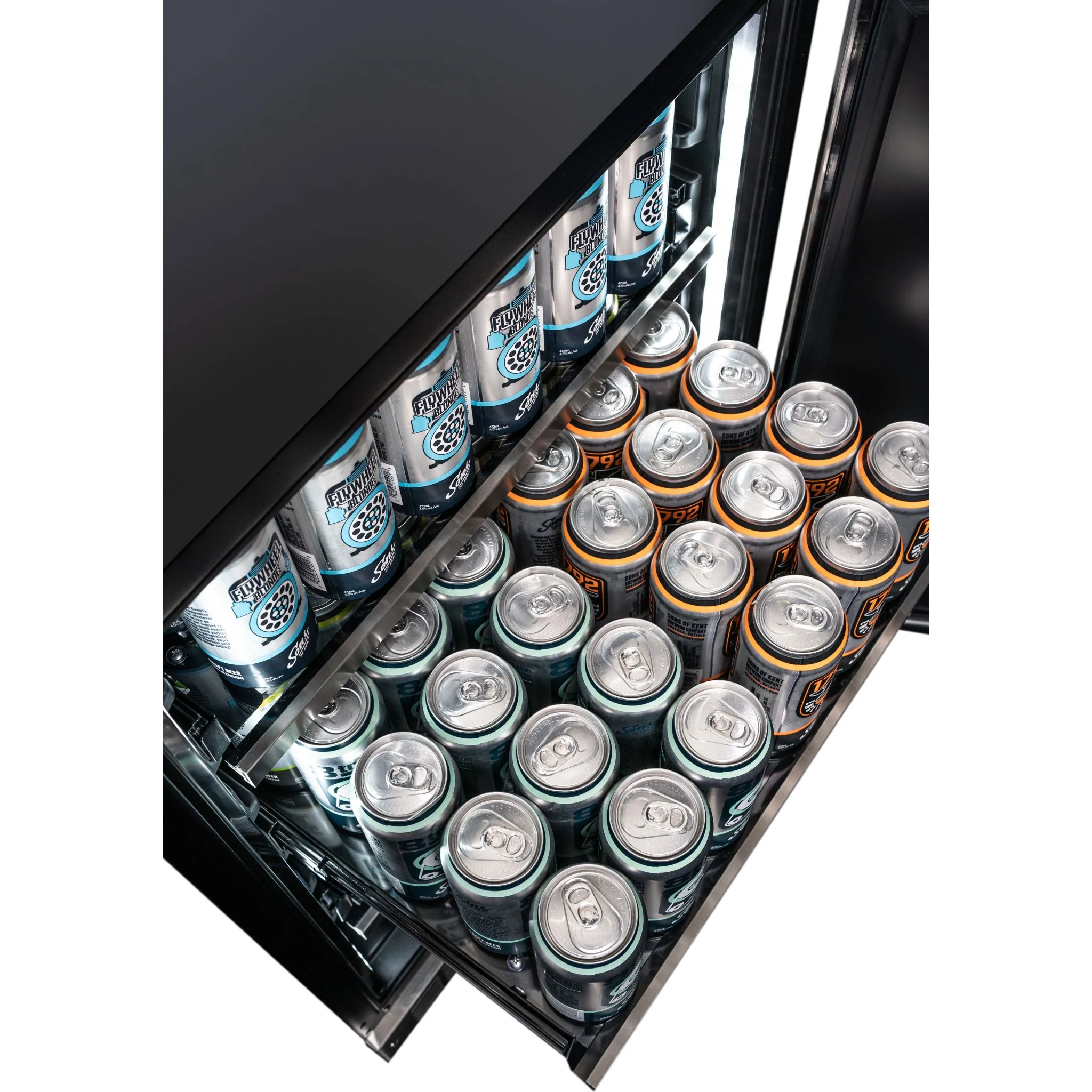 Silhouette 5.5 cu. ft. Built-in Outdoor Fridge -Black (SPRAR055D1SS) - Image 7