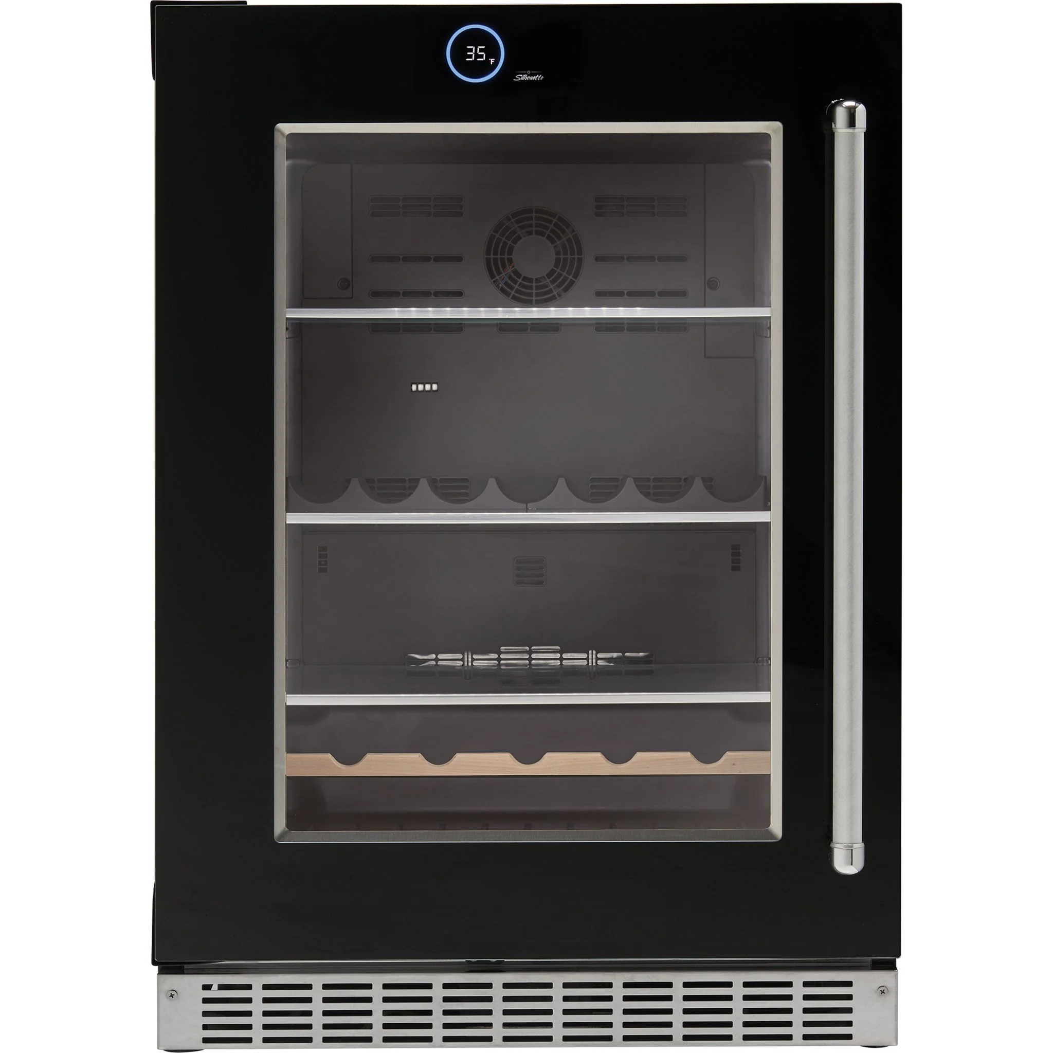 Silhouette – 24? Built-in Beverage Center -Stainless Steel (SRVBC050L)