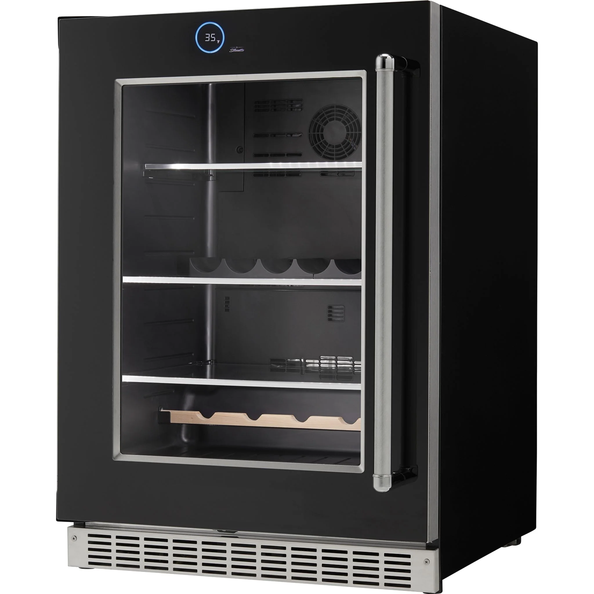 Silhouette – 24? Built-in Beverage Center -Stainless Steel (SRVBC050L) - Image 5