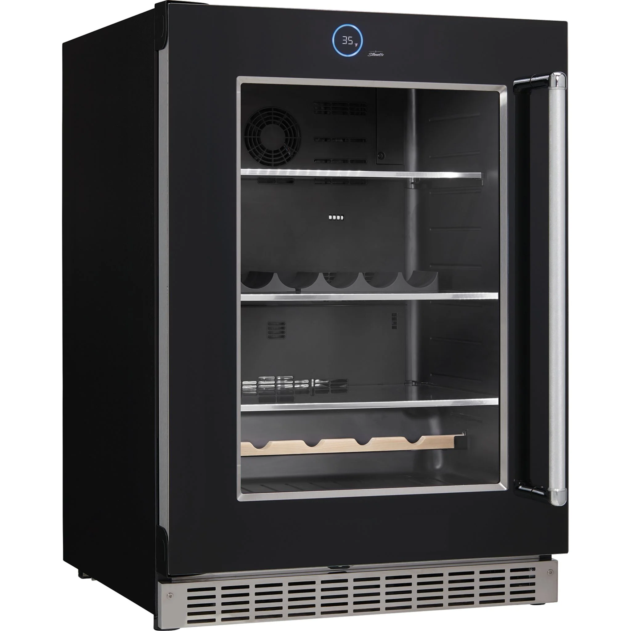 Silhouette – 24? Built-in Beverage Center -Stainless Steel (SRVBC050L) - Image 7