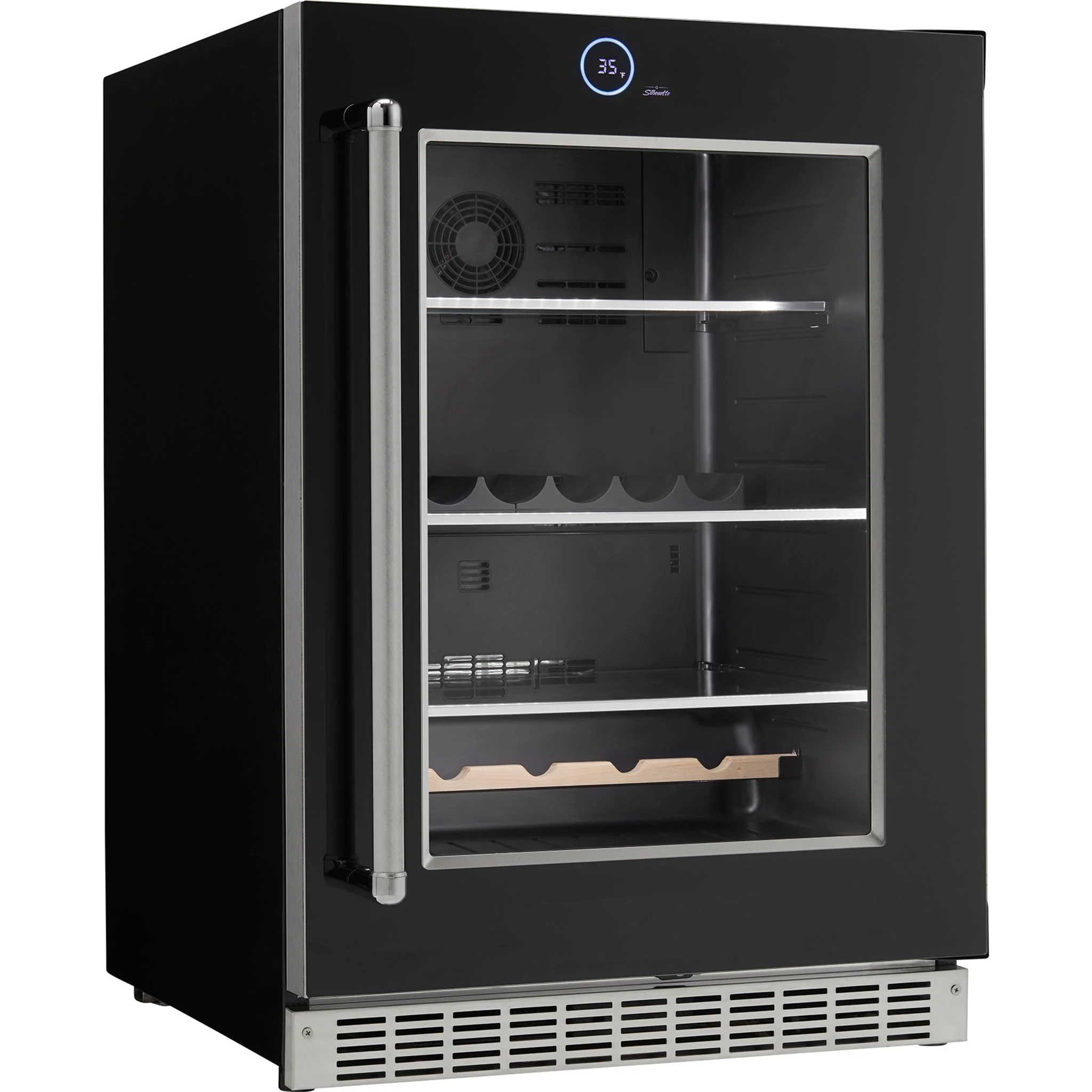 Silhouette – 24? Built-in Beverage Center -Stainless Steel (SRVBC050R) - Image 9