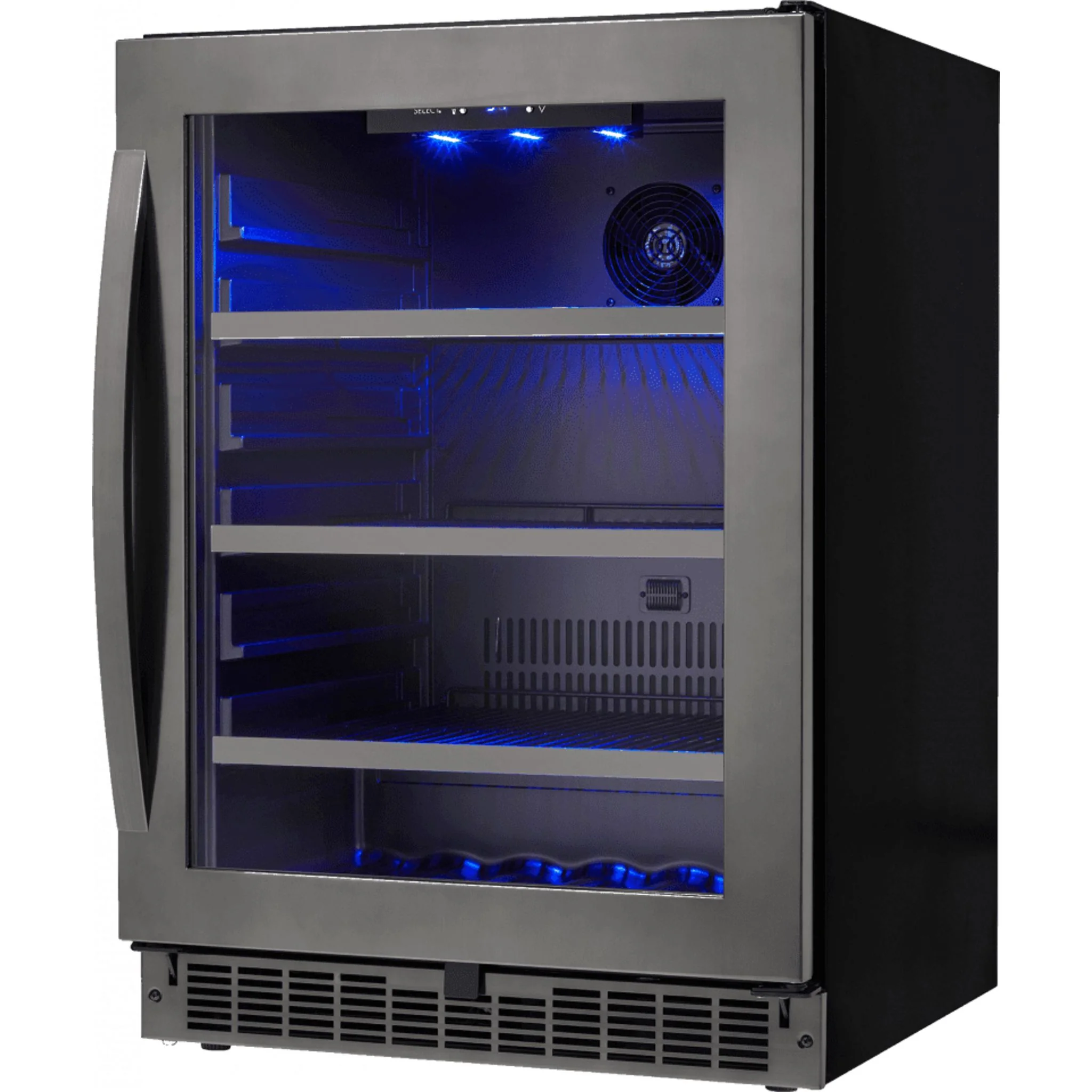 Silhouette – 24? Built-in Beverage Center -Stainless Steel (SSBC056D3B-S) - Image 2