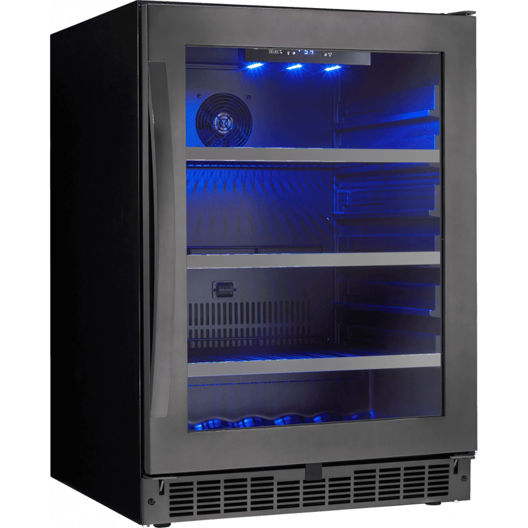 Silhouette – 24? Built-in Beverage Center -Stainless Steel (SSBC056D3B-S) - Image 3