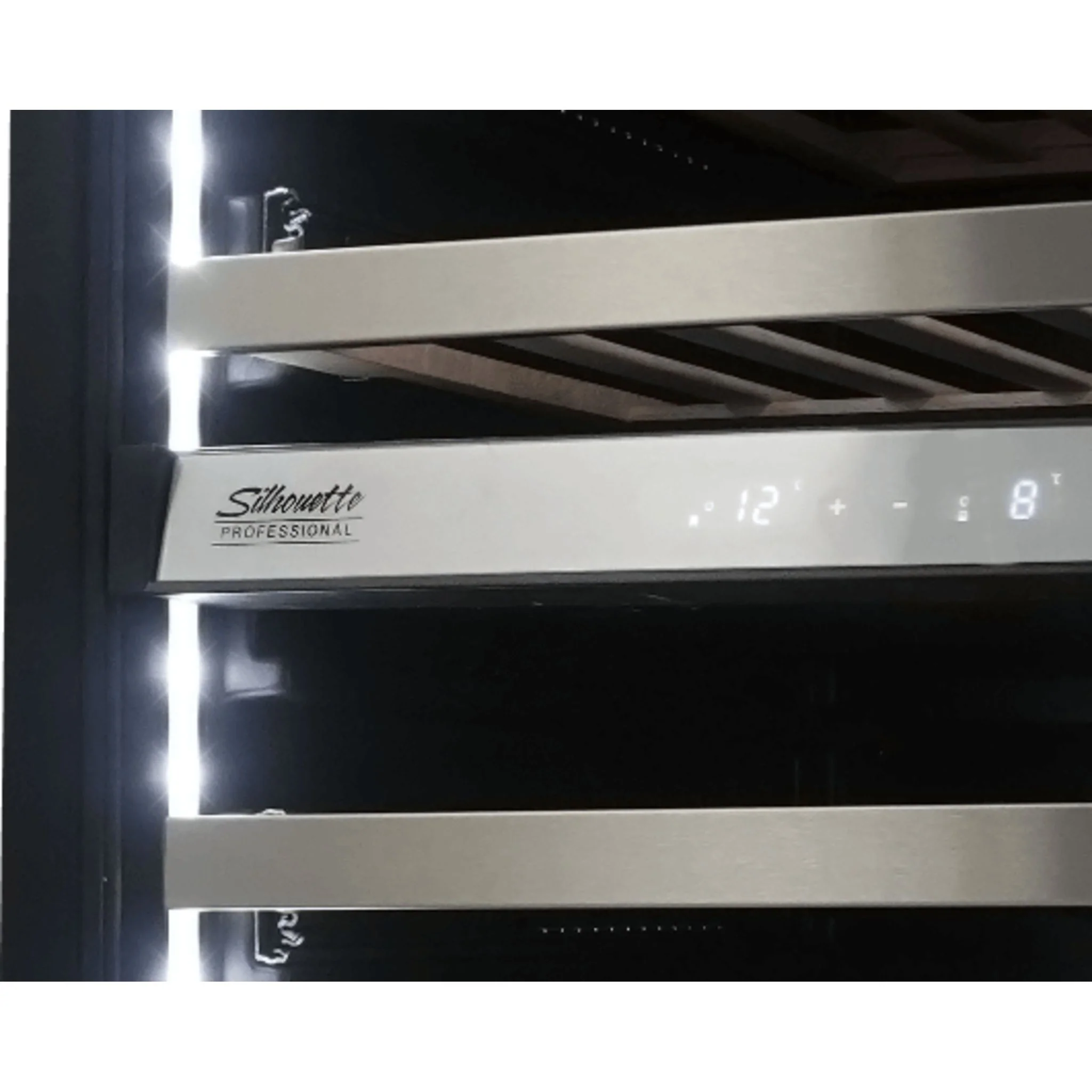 Silhouette Pro – 24? Built-In Wine Cellar  -Stainless Steel (SPRWC053D1SS) - Image 5